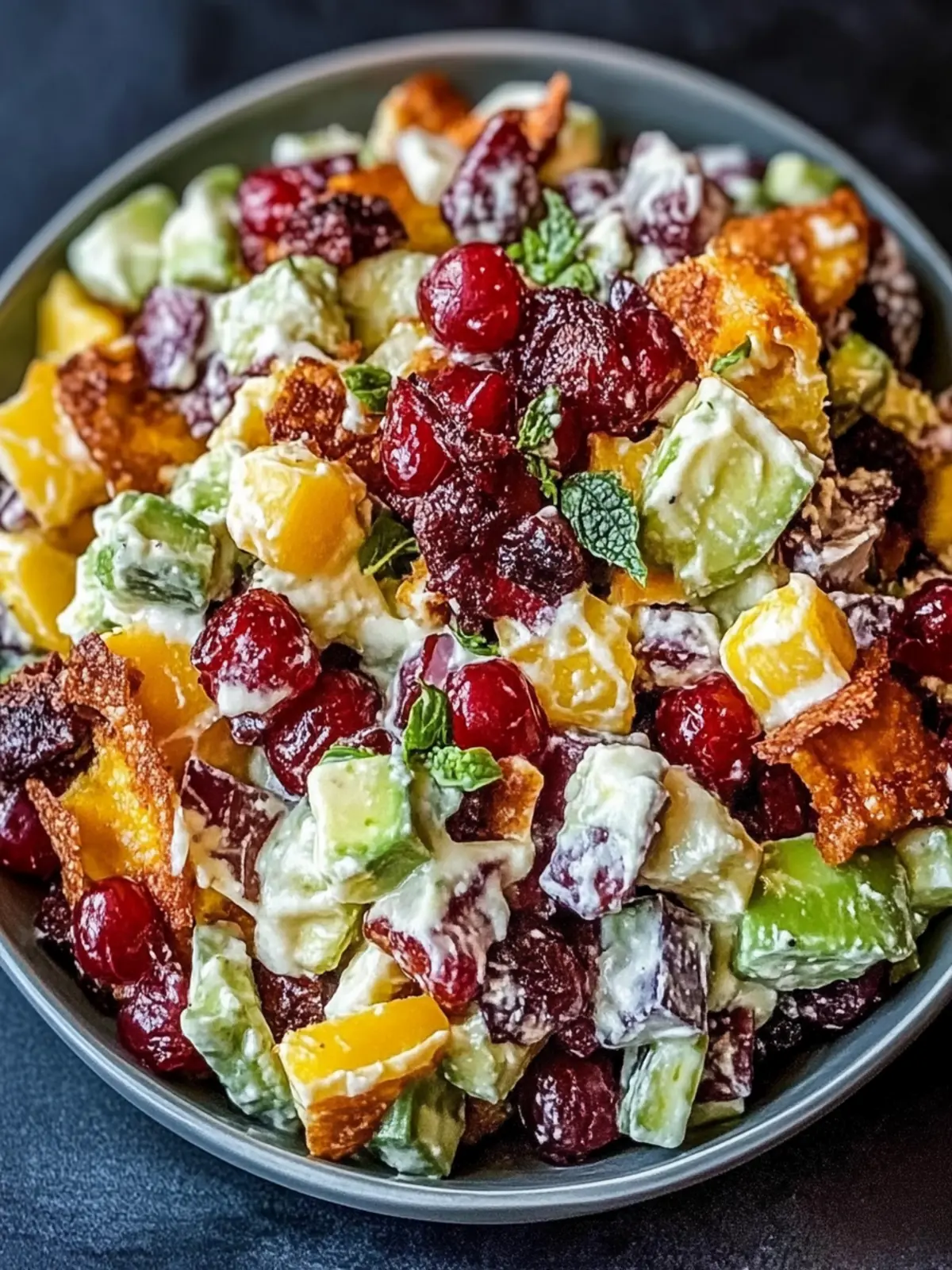 Knuspriger Kartoffelsalat