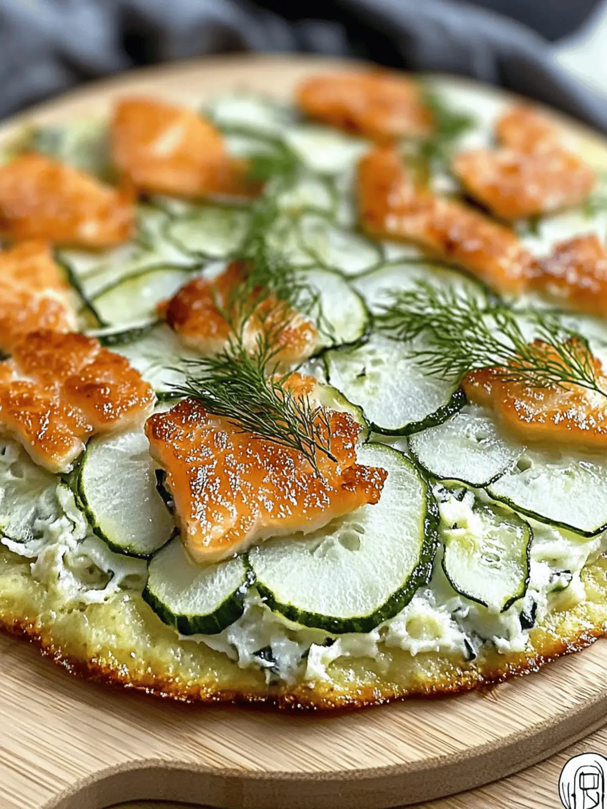 Mache deine eigene Kartoffelpizza mit Räucherlachs