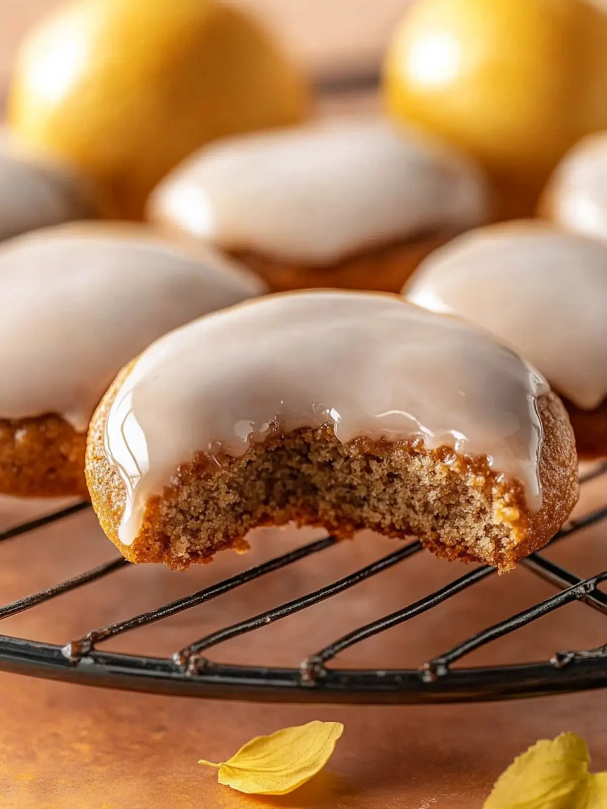 Wunderbar saftige gewürzte Kekse mit Schokoladenglasur