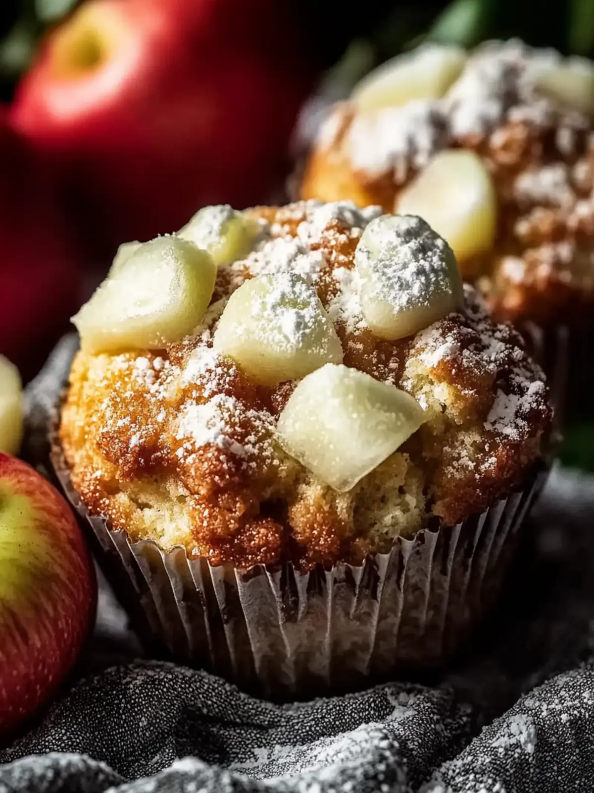 Äpfel Zimt Muffins Rezept