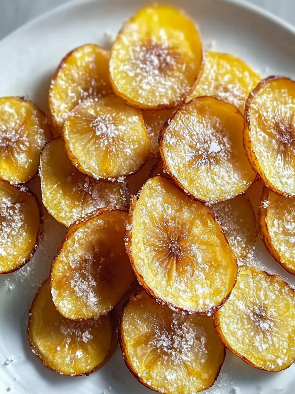 Knusprige Heißluftfritteusen-Bananenchips in 15 Minuten