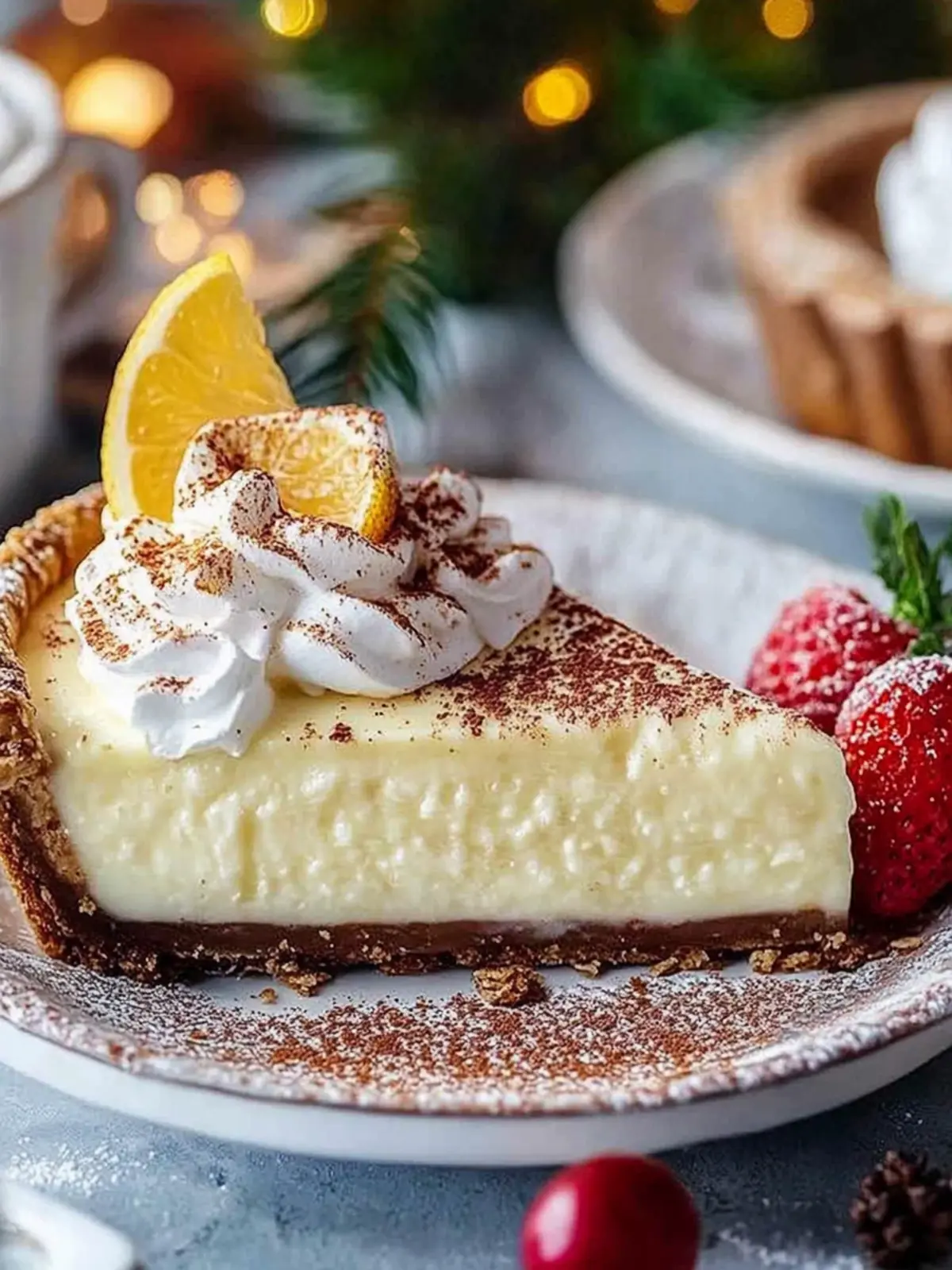Weihnachtsabend Zimt-Vanille Puddingkuchen – Cremige Feiertagsdessertmagie