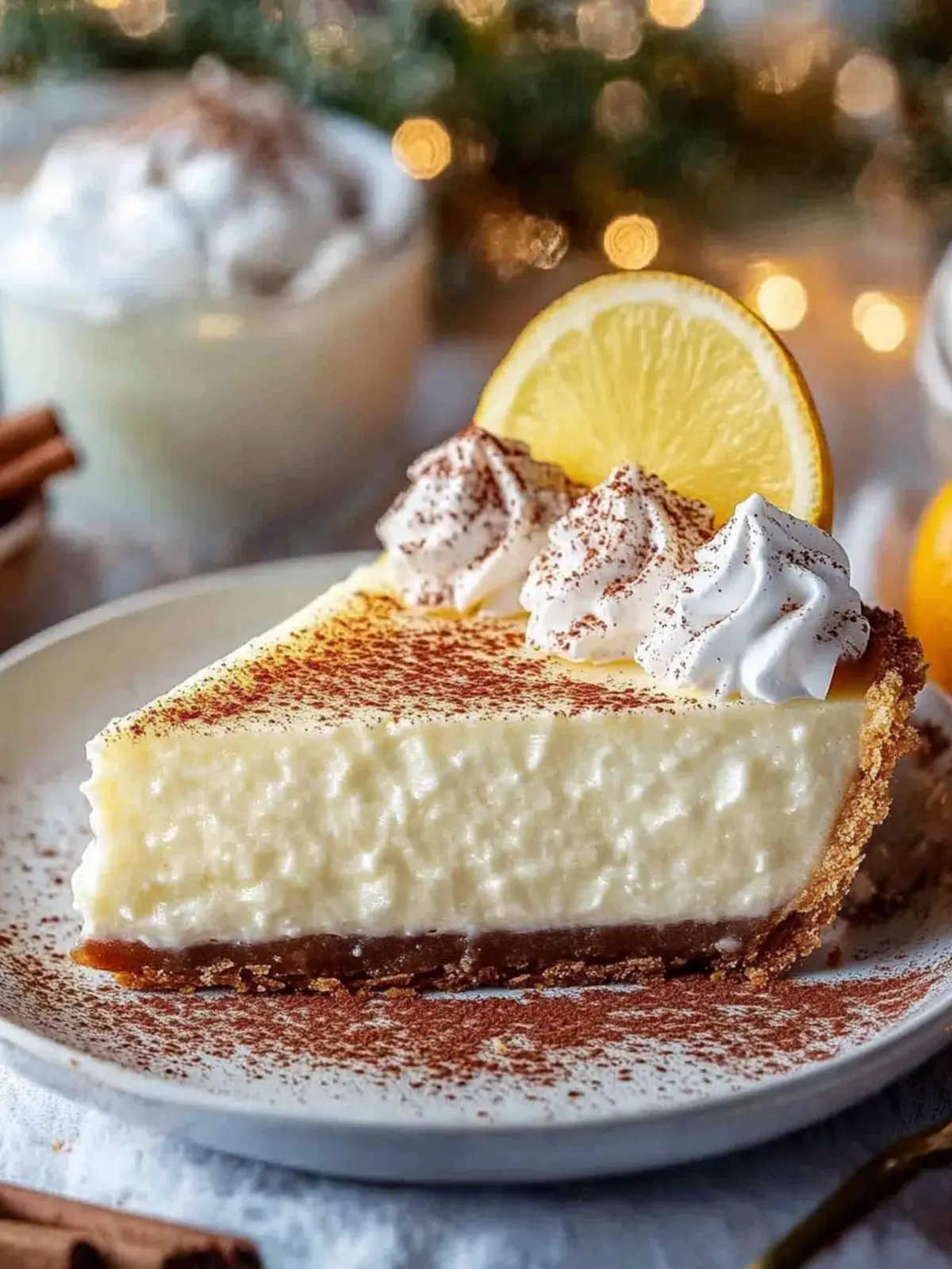 Weihnachtsabend Zimt-Vanille Puddingkuchen – Cremige Feiertagsdessertmagie