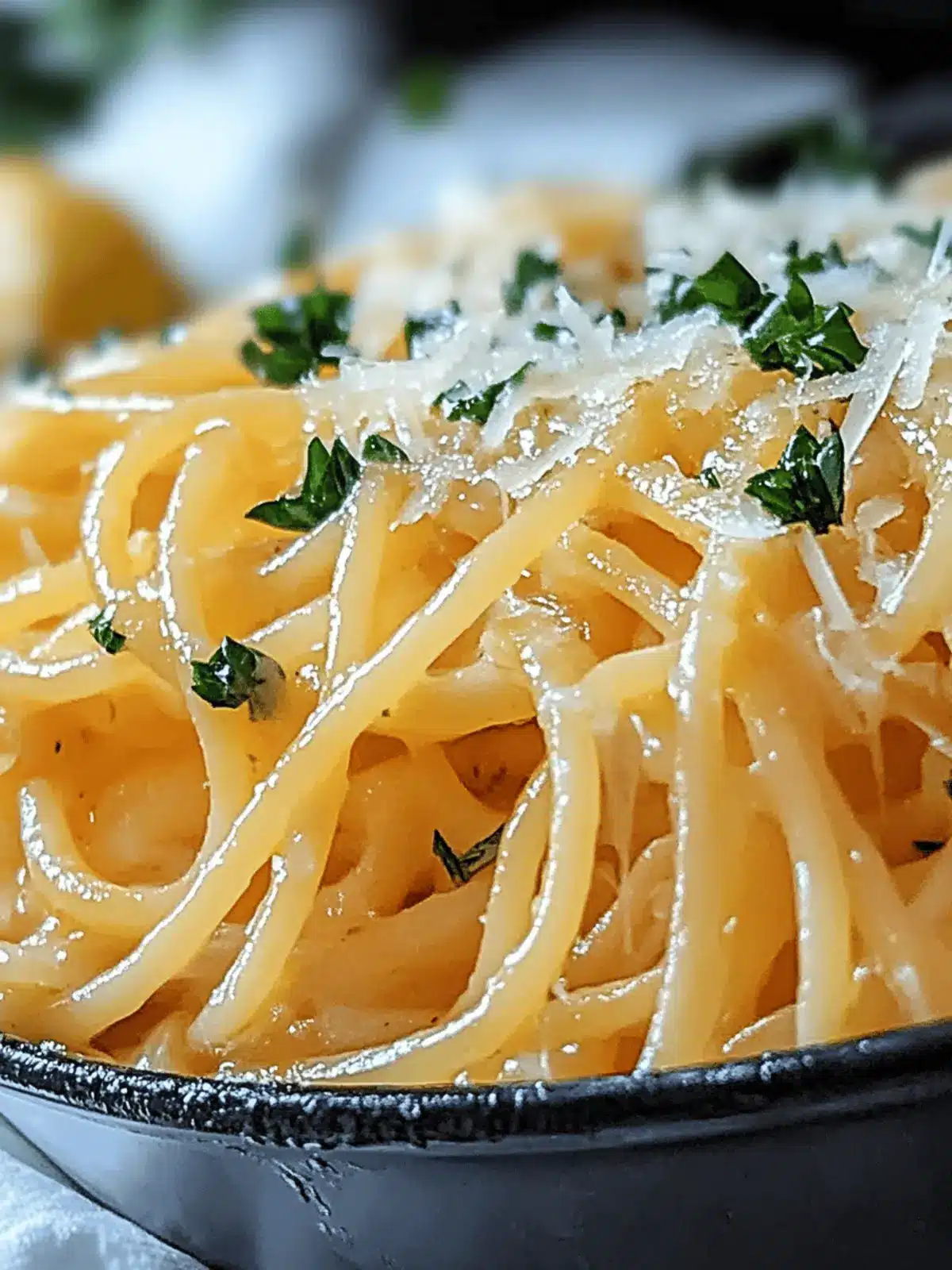 Ein-Topf-Knoblauch-Käse-Pasta