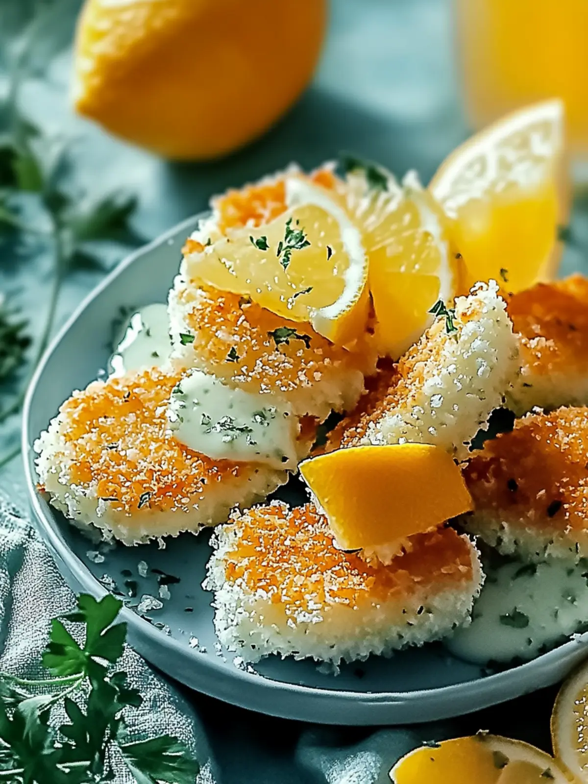Leckeres Heißluftfritteusen-Kohlrabi-Schnitzel