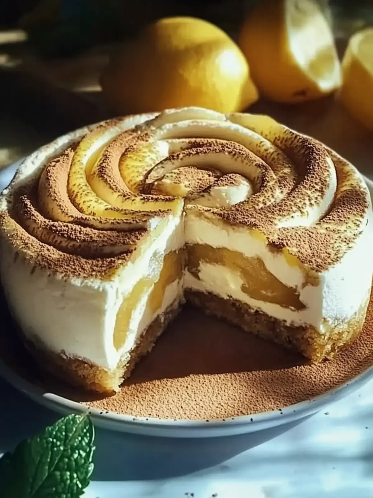 Zimtschnecken-Käsekuchen