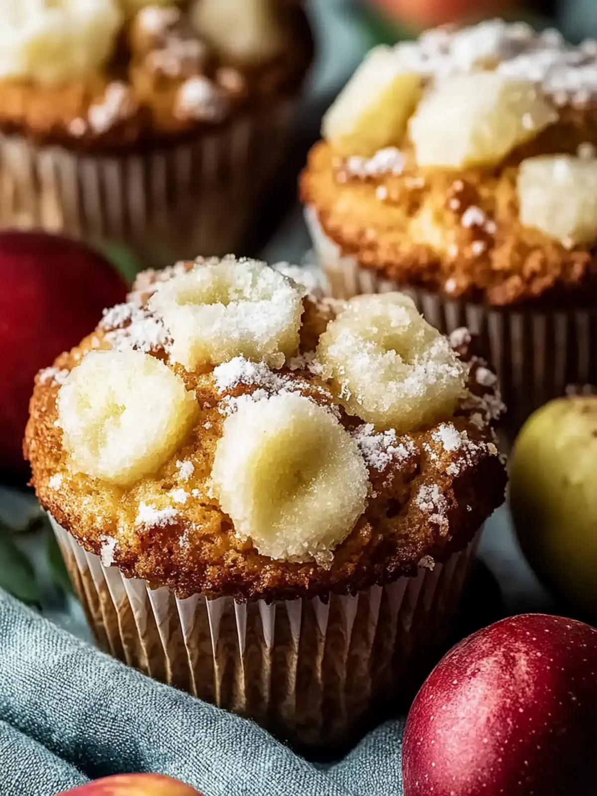 Äpfel Zimt Muffins Rezept