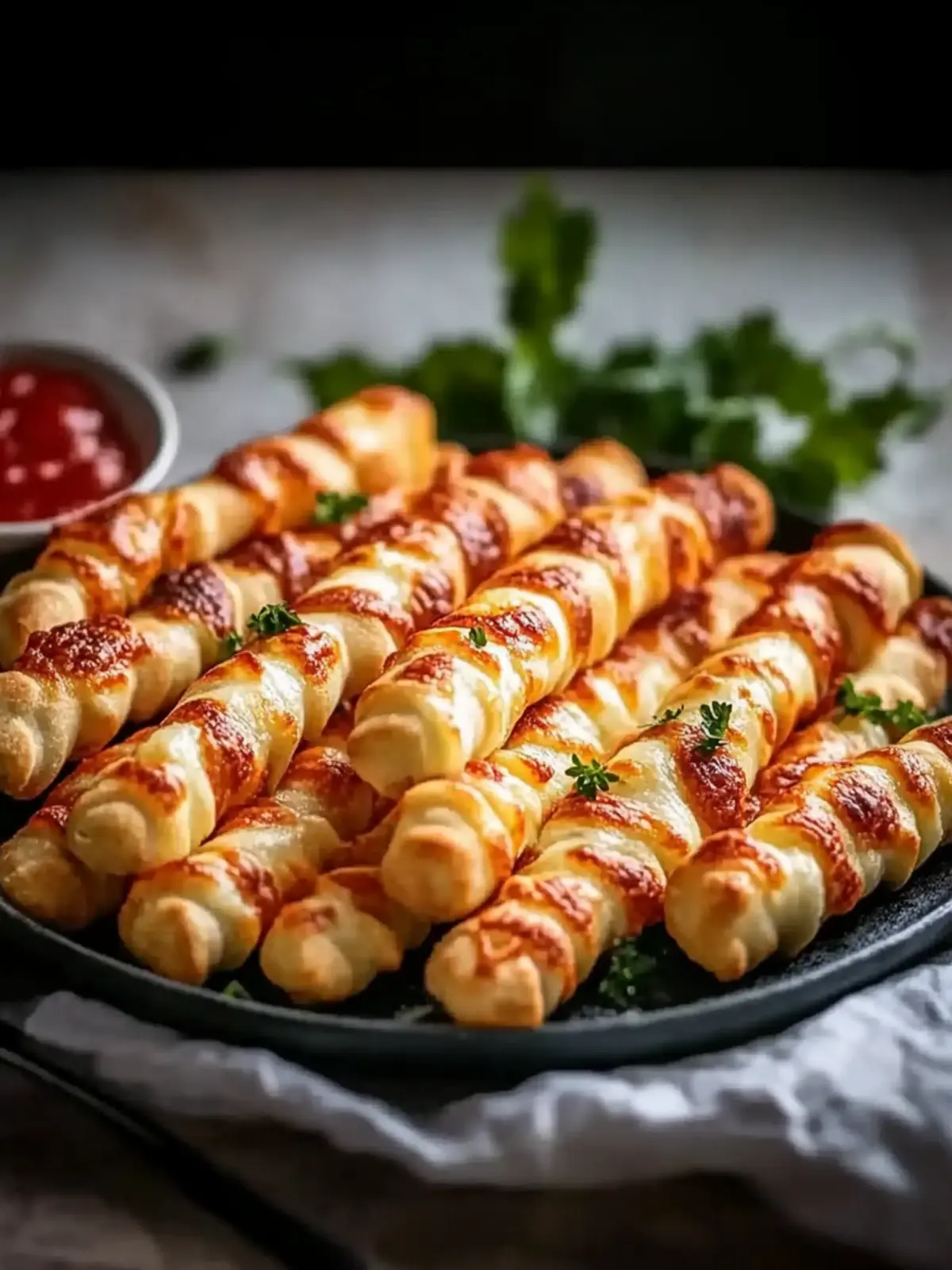 schnelle Pizzastangen