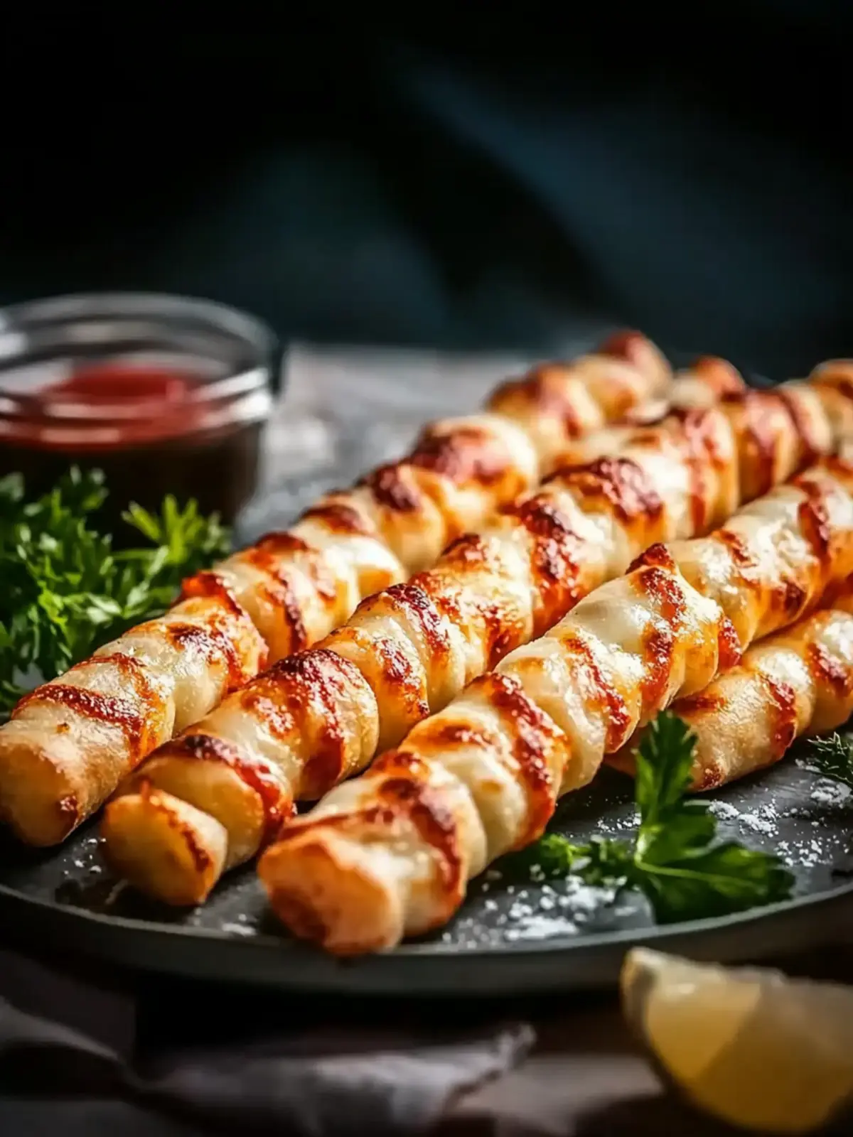 schnelle Pizzastangen