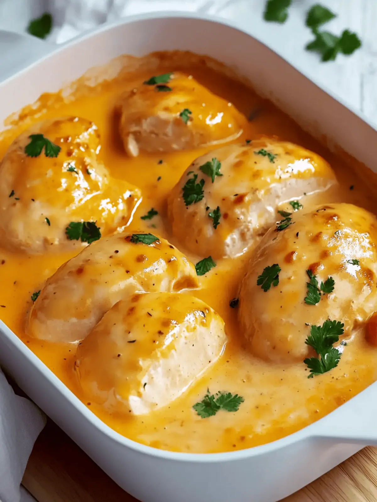 Hähnchenbrust in Frischkäse-Sauce