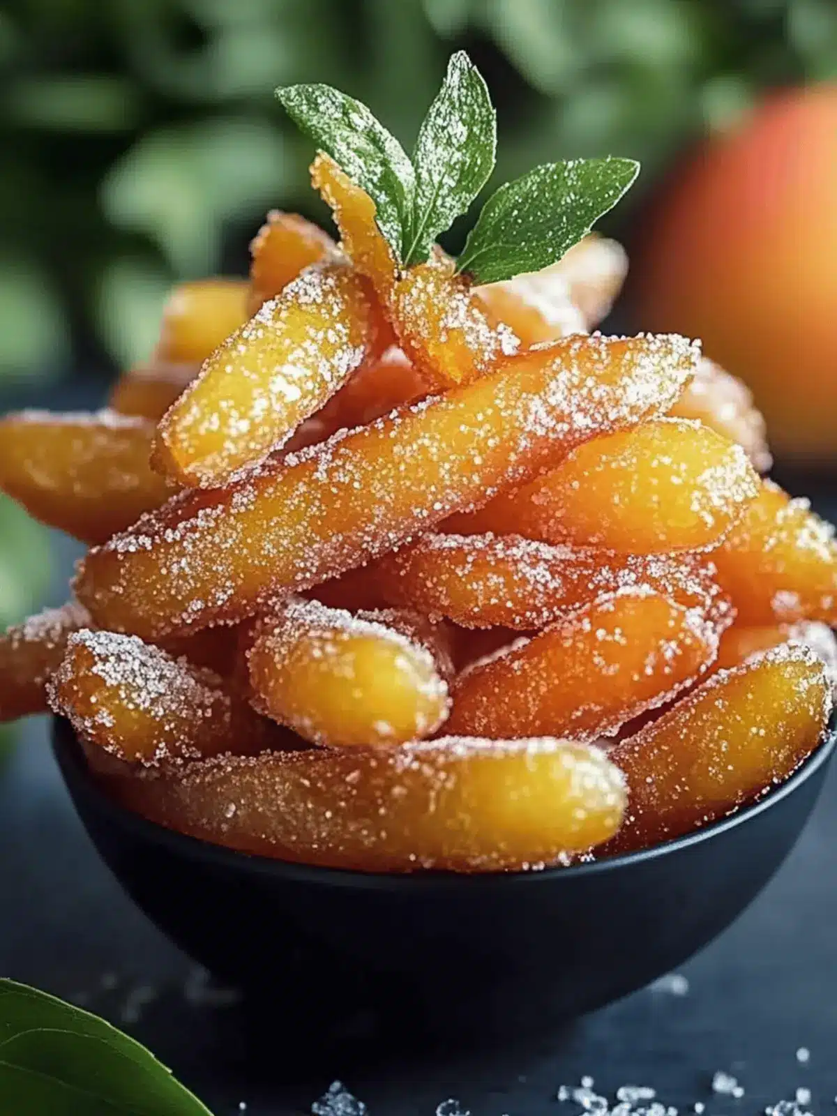 Apfelsticks in der Heißluftfritteuse