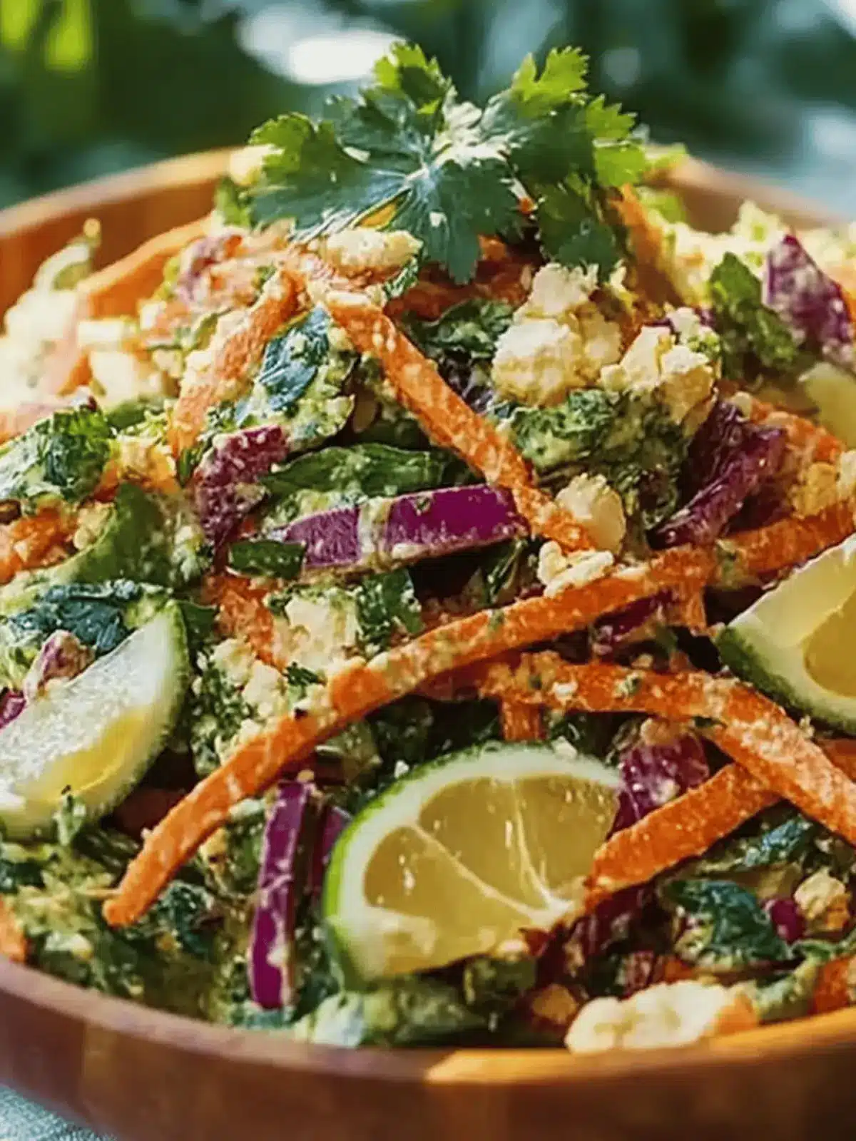 Erdnussknusper-Salat