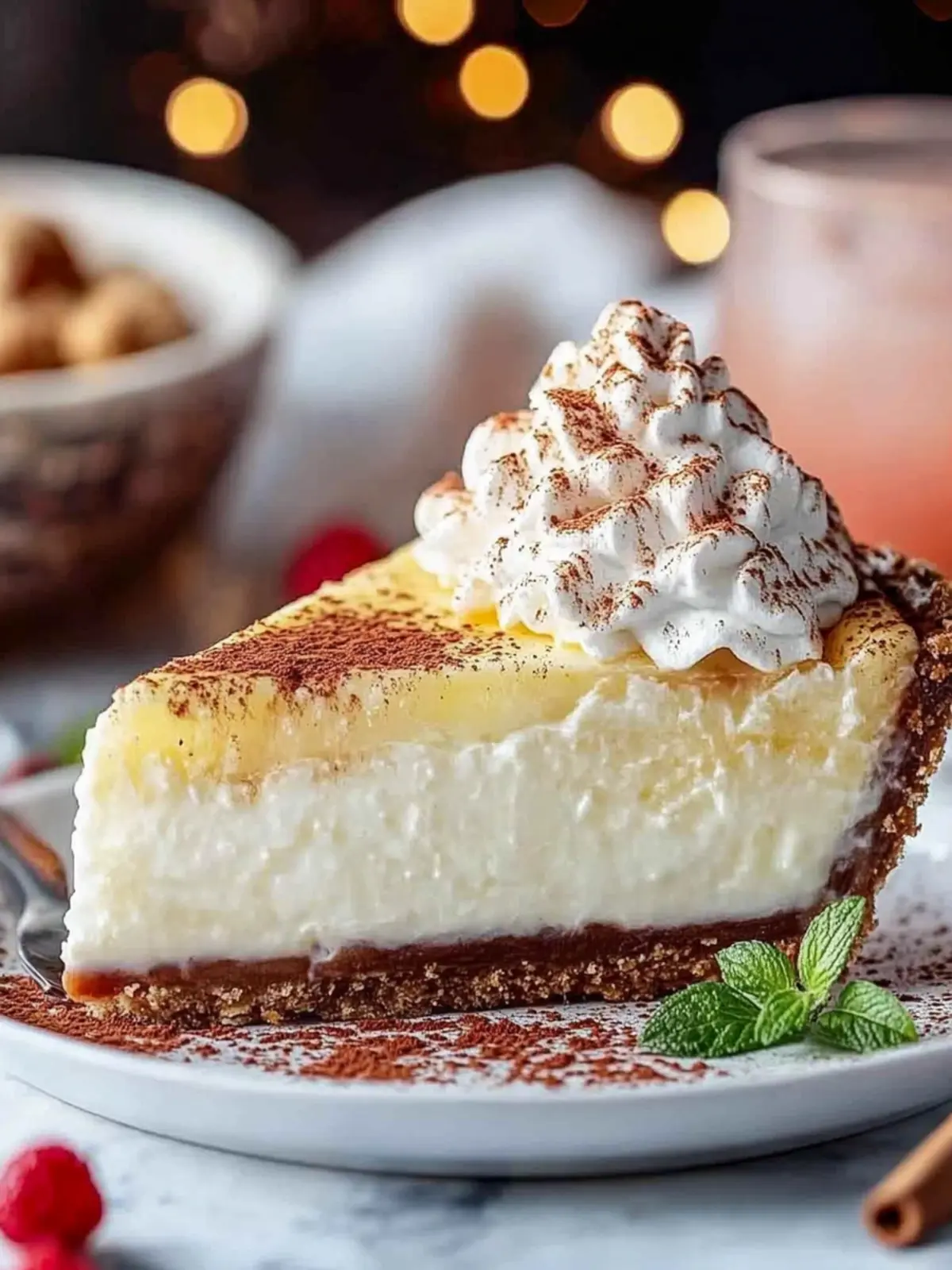 Weihnachtsabend Zimt-Vanille Puddingkuchen – Cremige Feiertagsdessertmagie