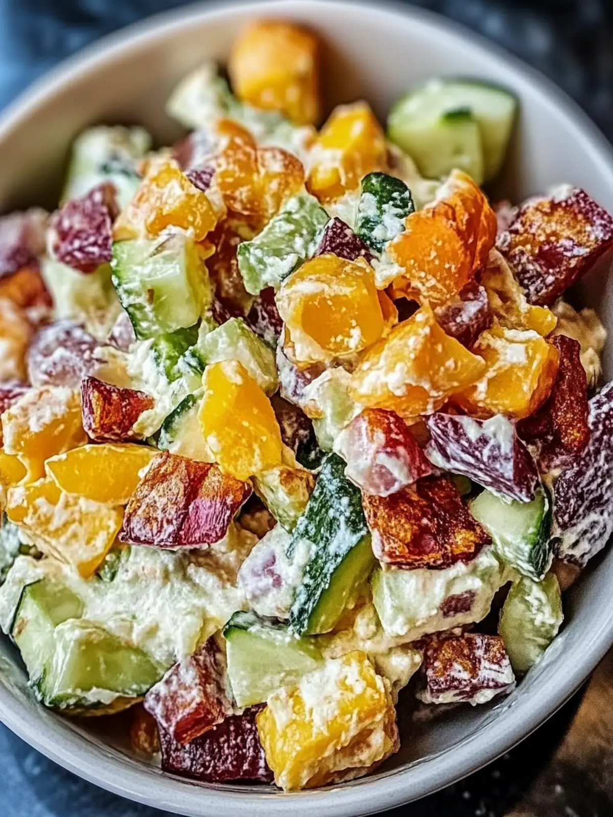 Knuspriger Kartoffelsalat
