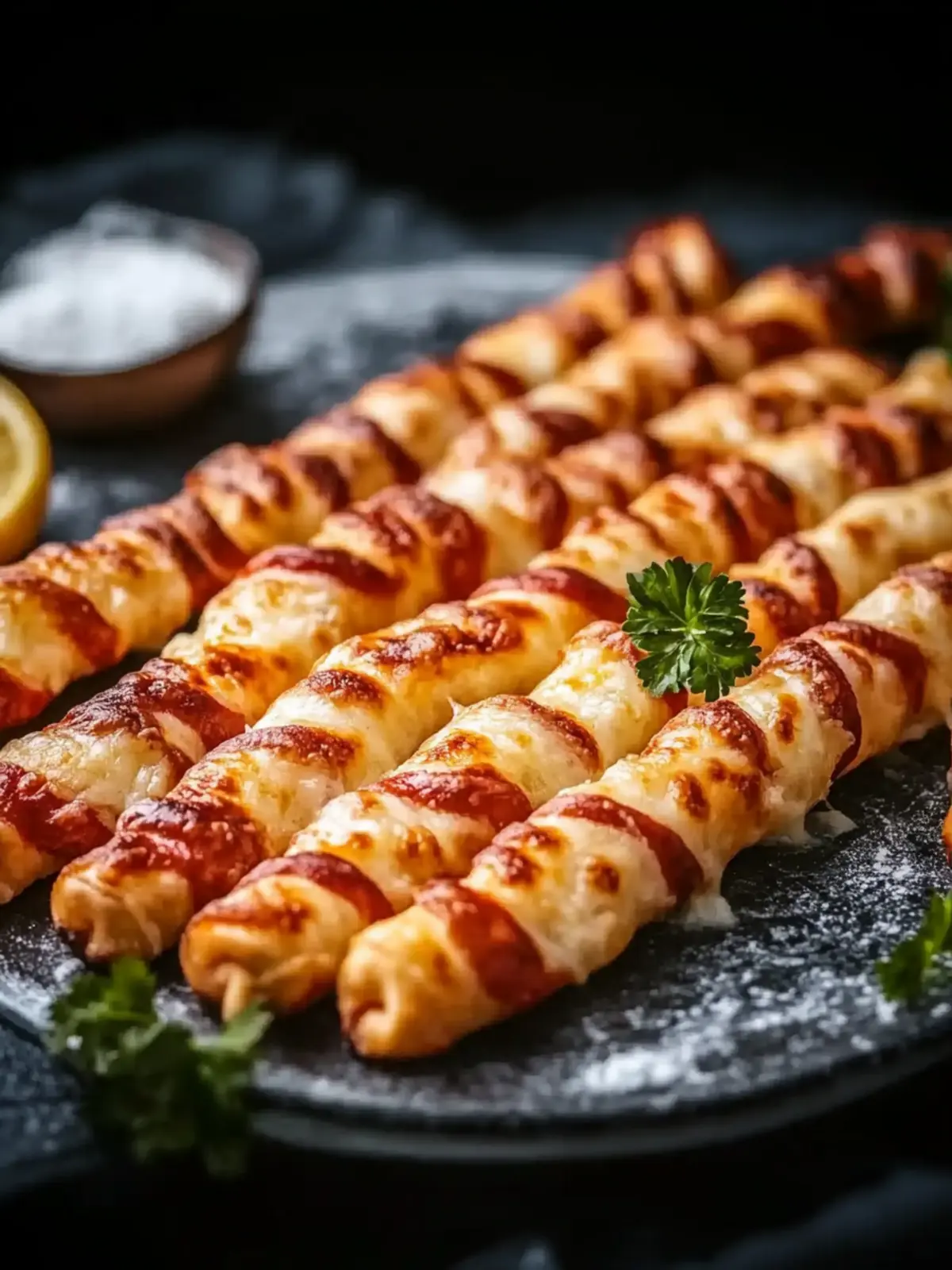 schnelle Pizzastangen