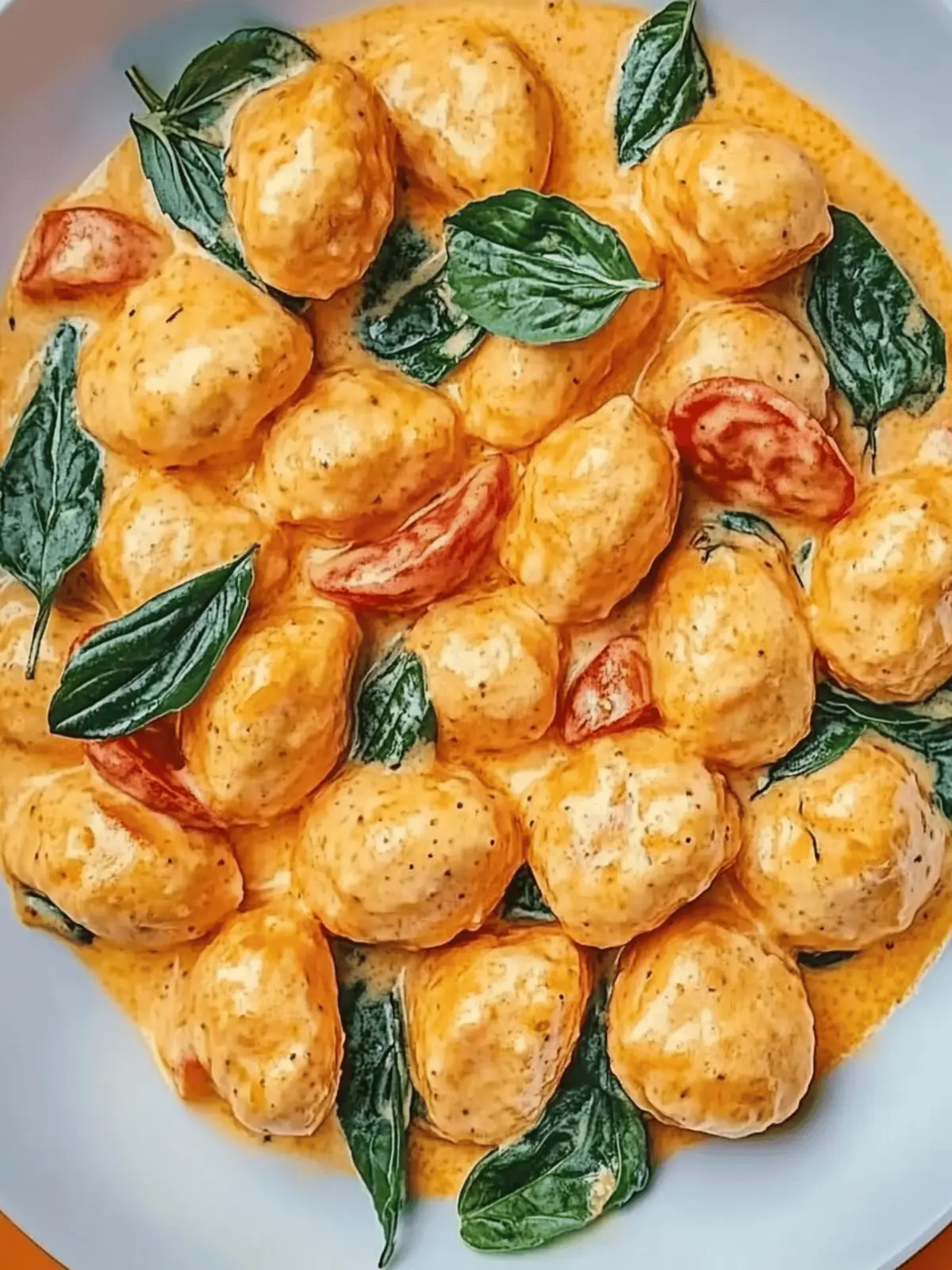 Schnelle Gnocchi-Pfanne mit Tomaten und Spinat