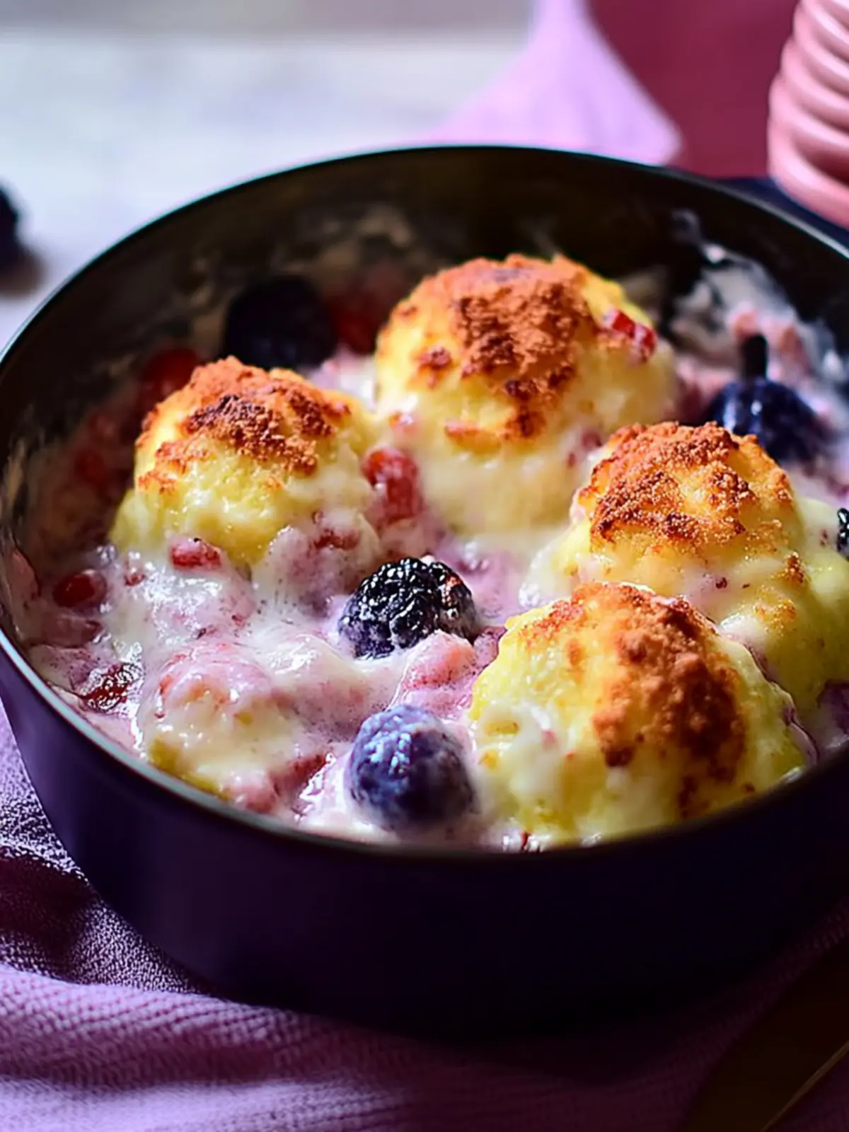 Festlicher Knödelauflauf