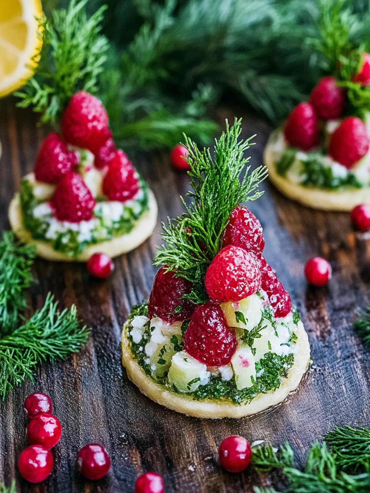 Frischkäse Weihnachtsbaum