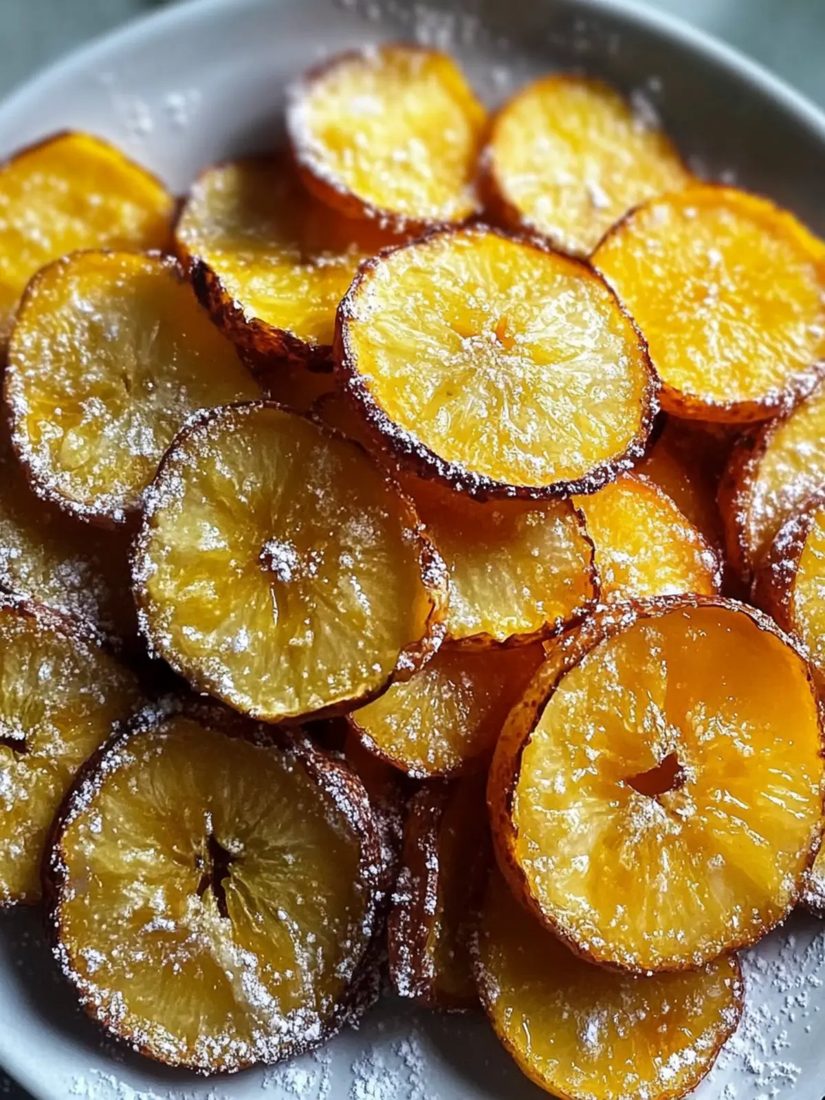 Knusprige Heißluftfritteusen-Bananenchips in 15 Minuten