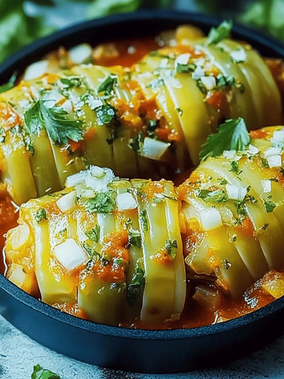 Vegetarische Kohlrouladen