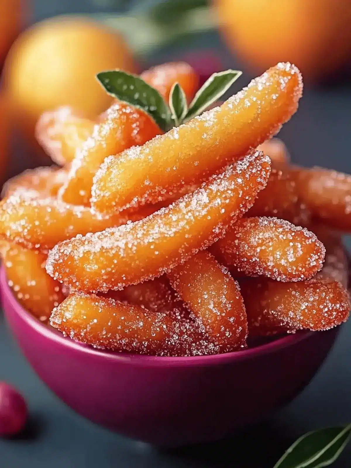 Apfelsticks in der Heißluftfritteuse