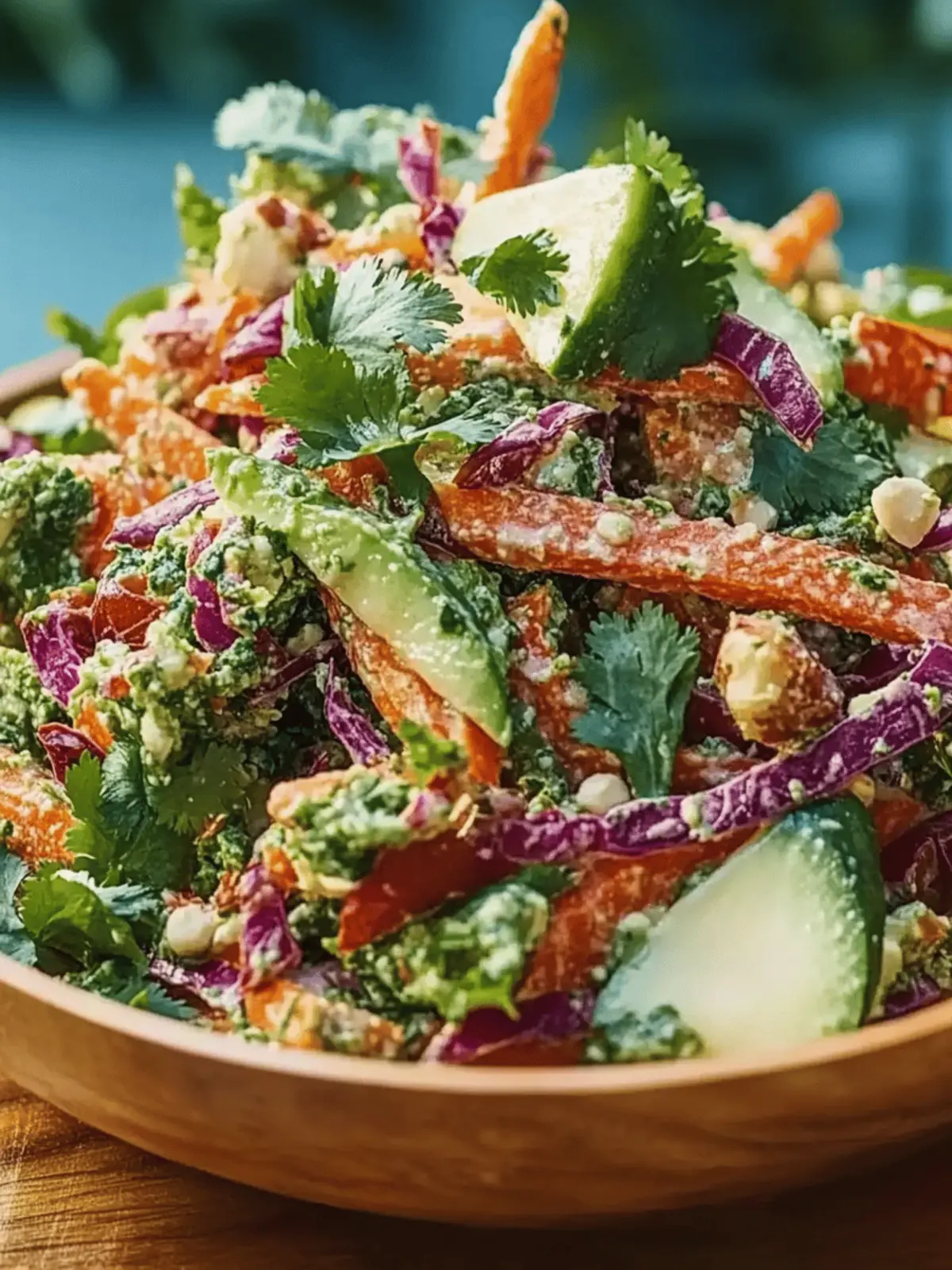 Erdnussknusper-Salat