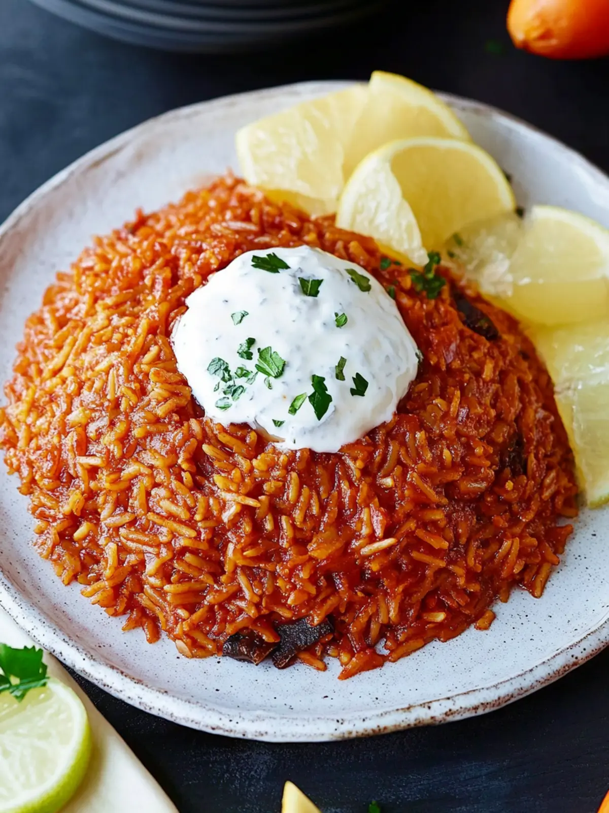 griechischer Tomatenreis