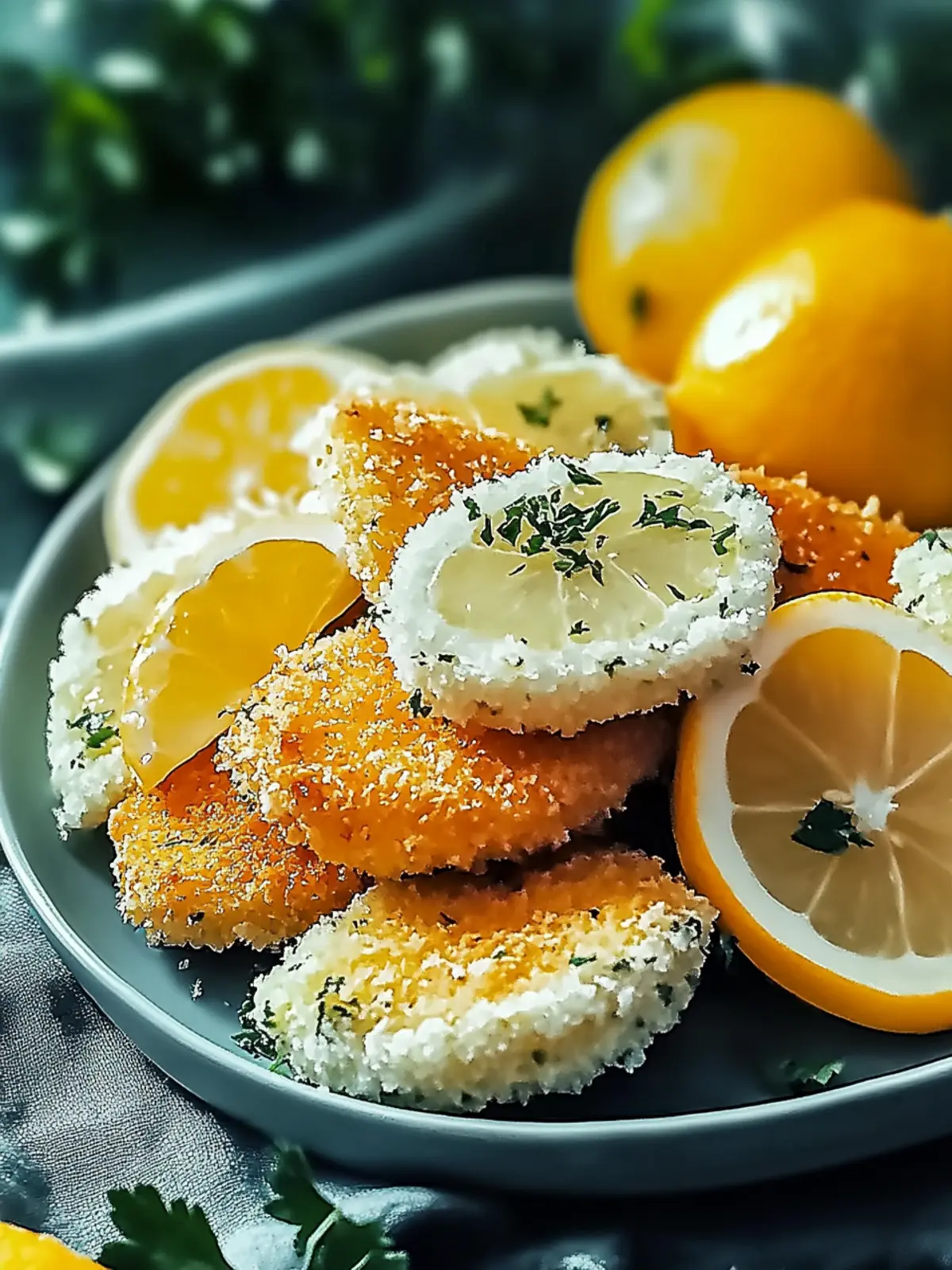 Leckeres Heißluftfritteusen-Kohlrabi-Schnitzel