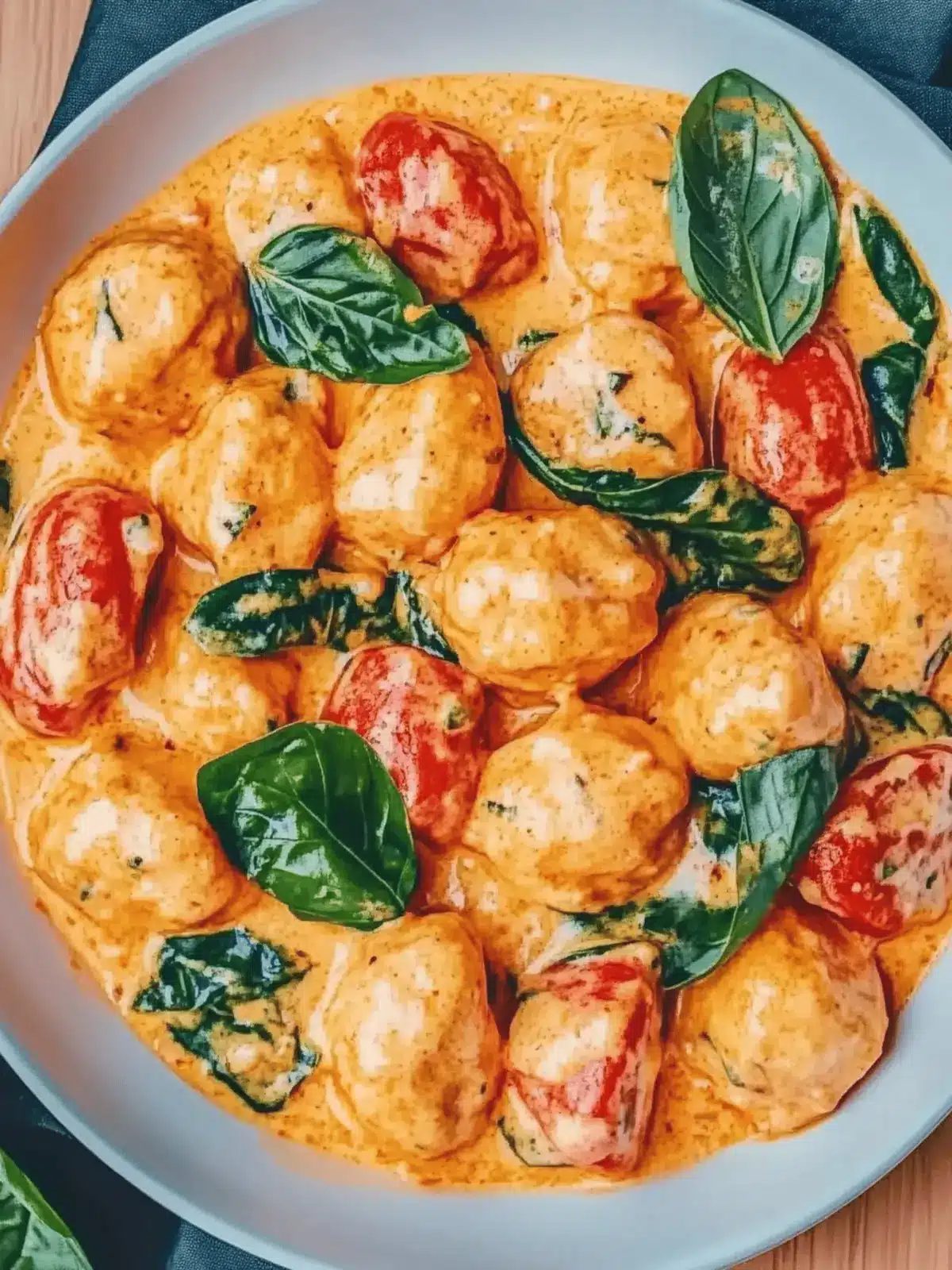 Schnelle Gnocchi-Pfanne mit Tomate und Spinat
