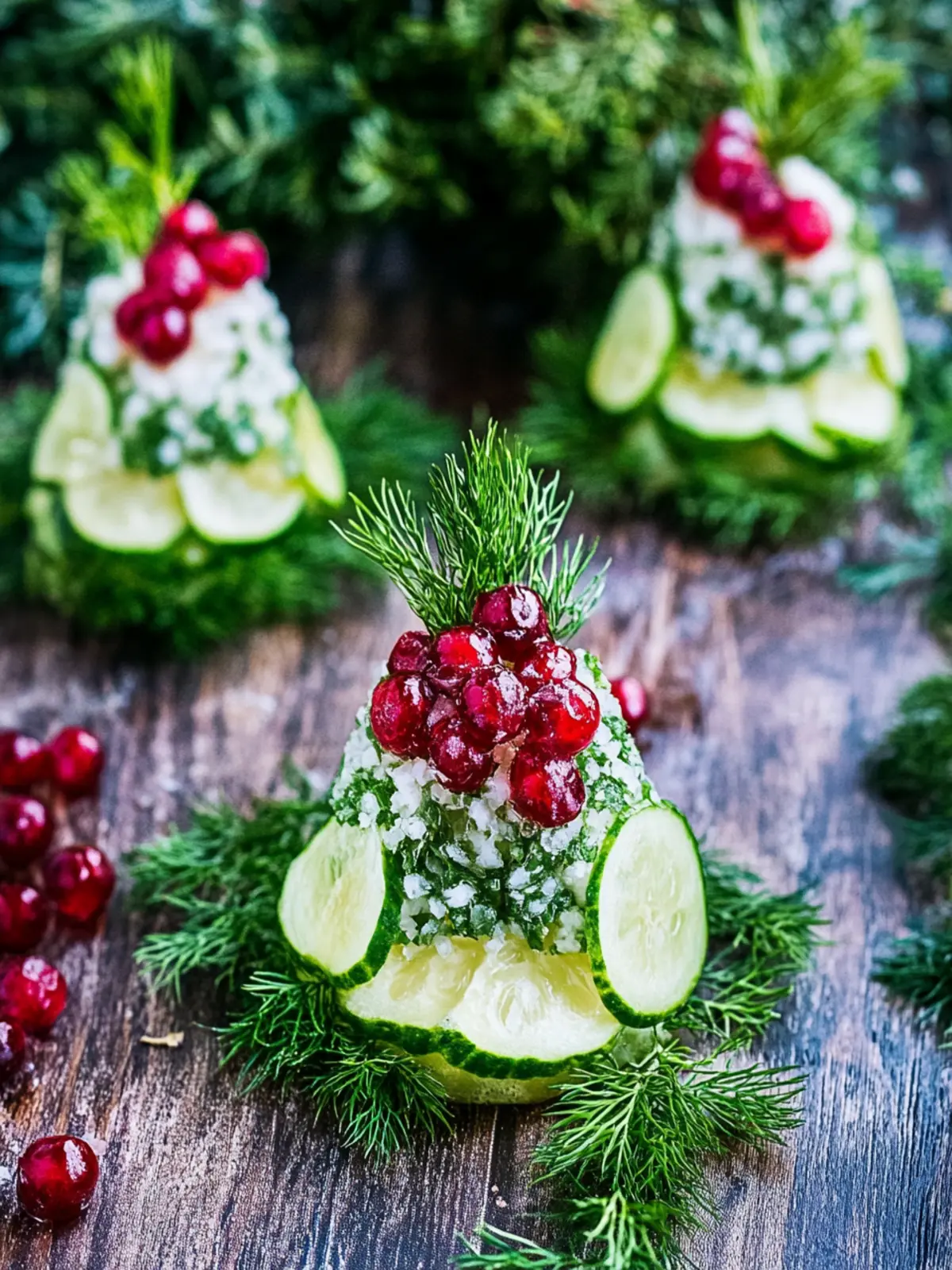 Frischkäse Weihnachtsbaum