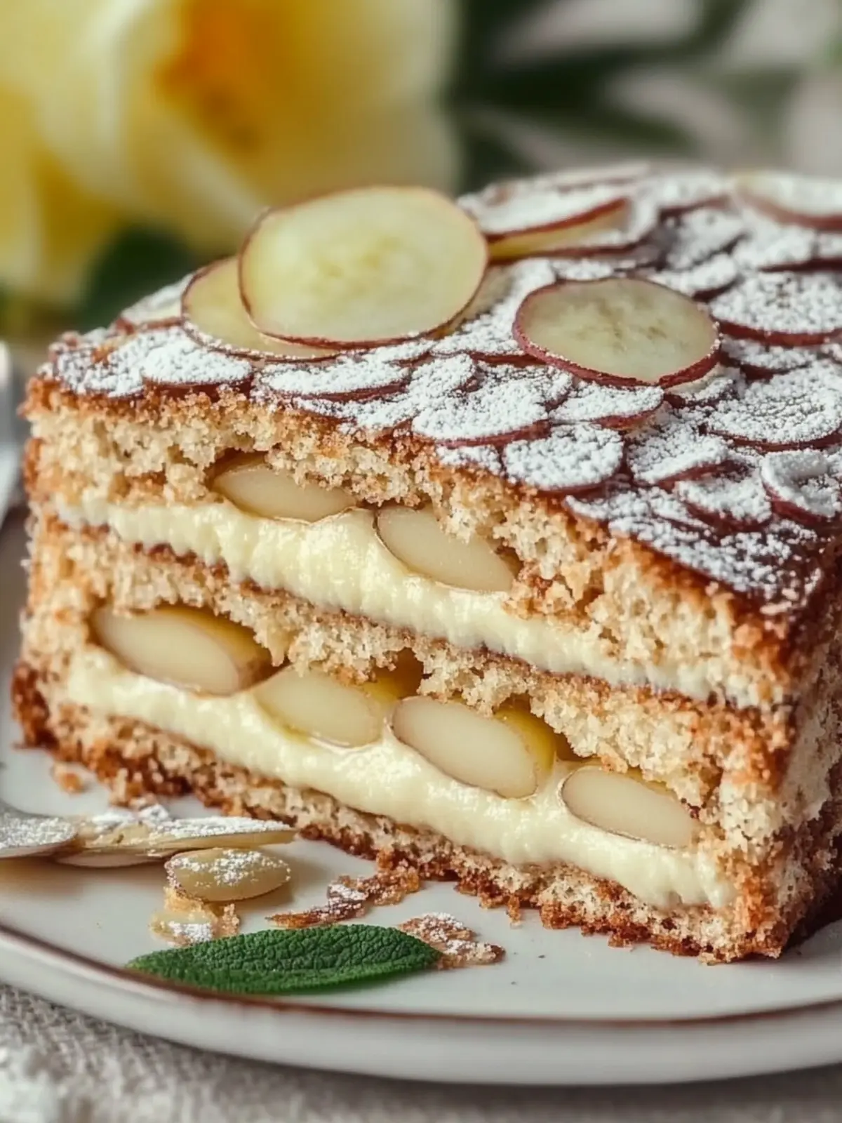 Schwedischer Mandelkuchen