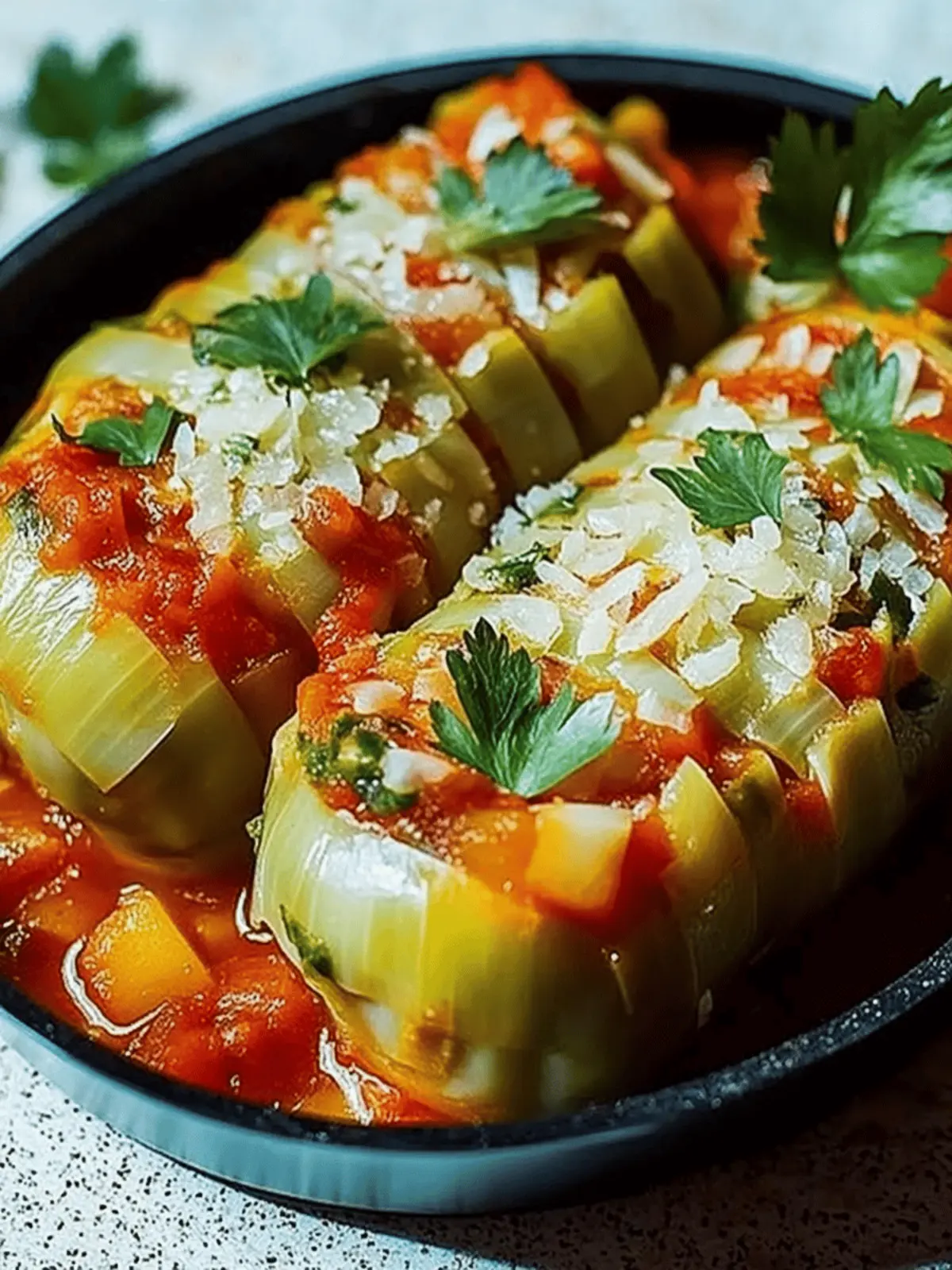 Vegetarische Kohlrouladen