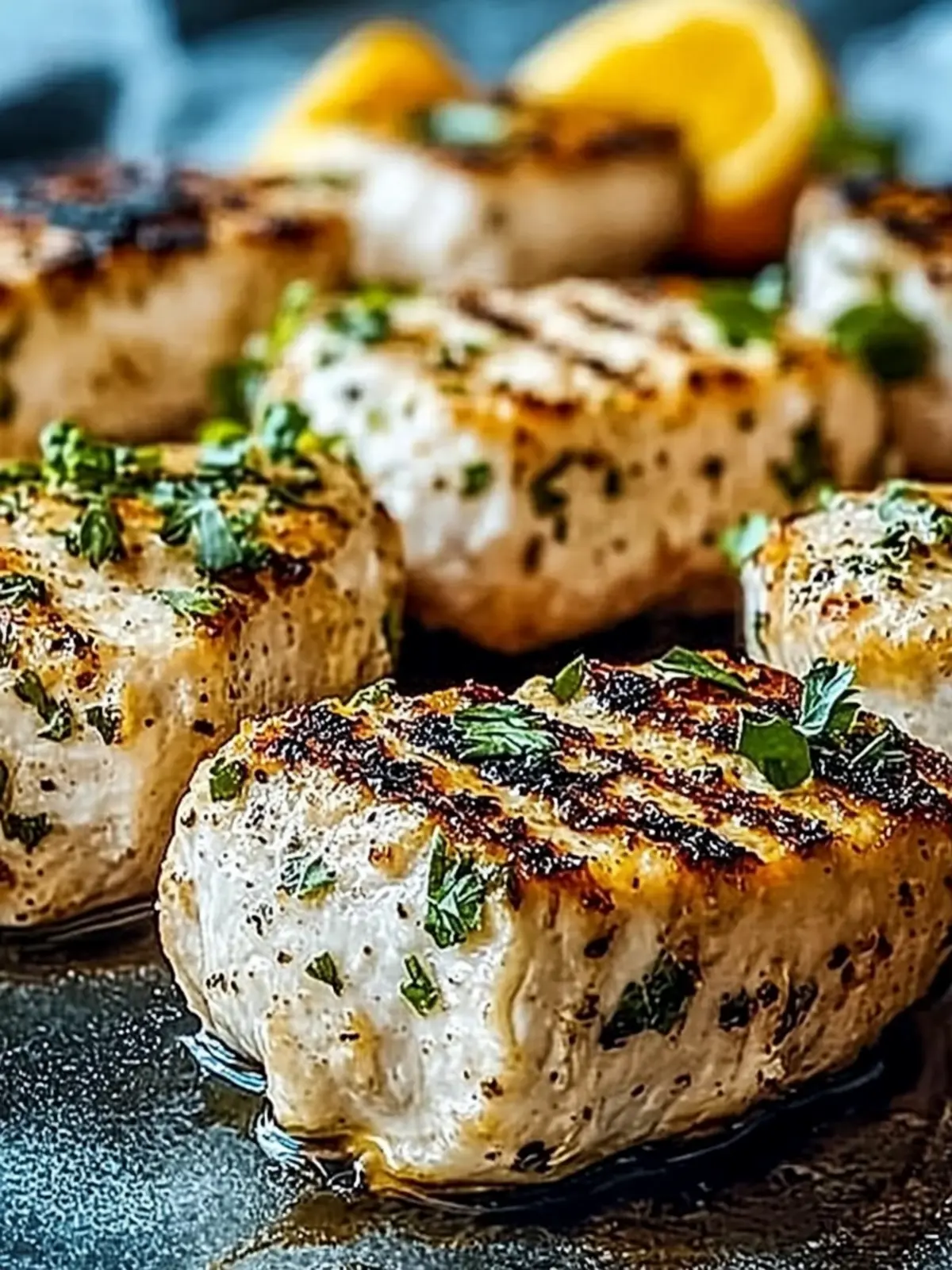 Knoblauch Parmesan Hähnchen vom Grill