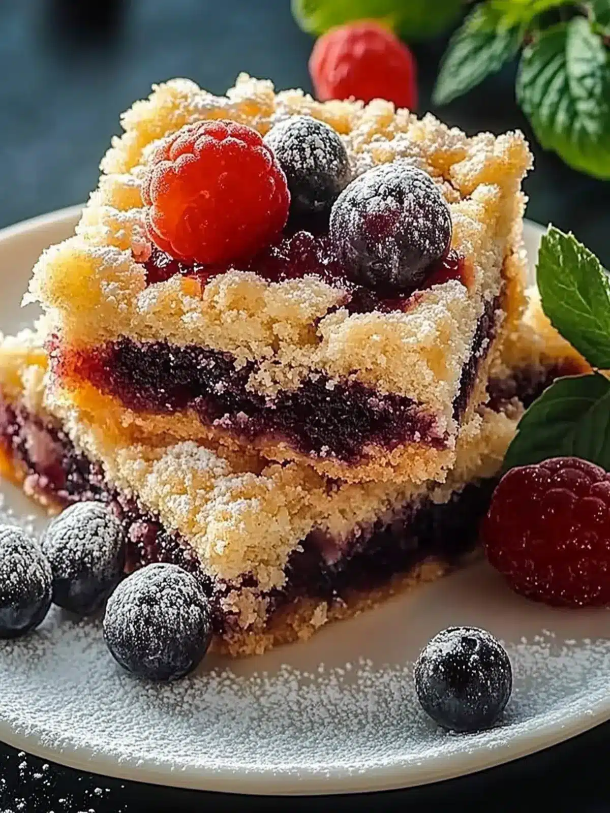 Pflaumenkuchen mit Streuseln