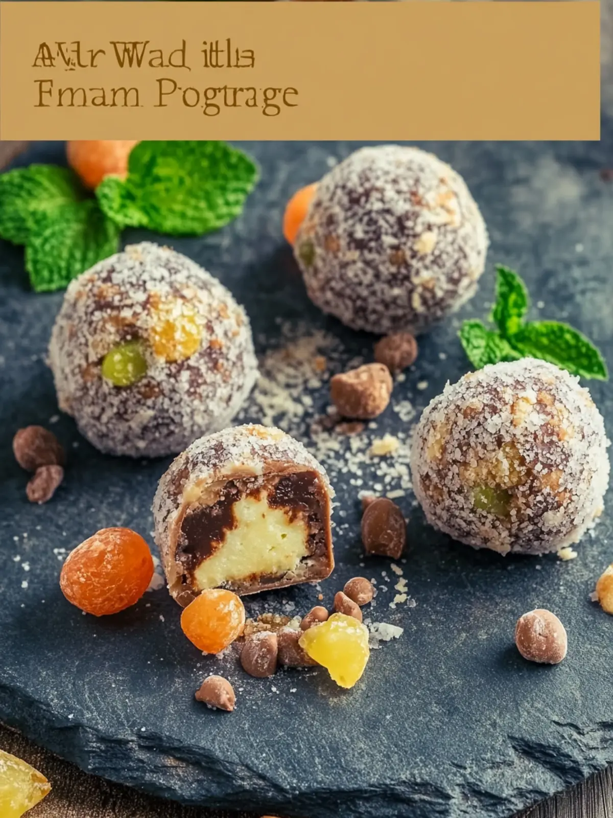 Nussige Schokoladenballkekse mit einer cremigen Füllung