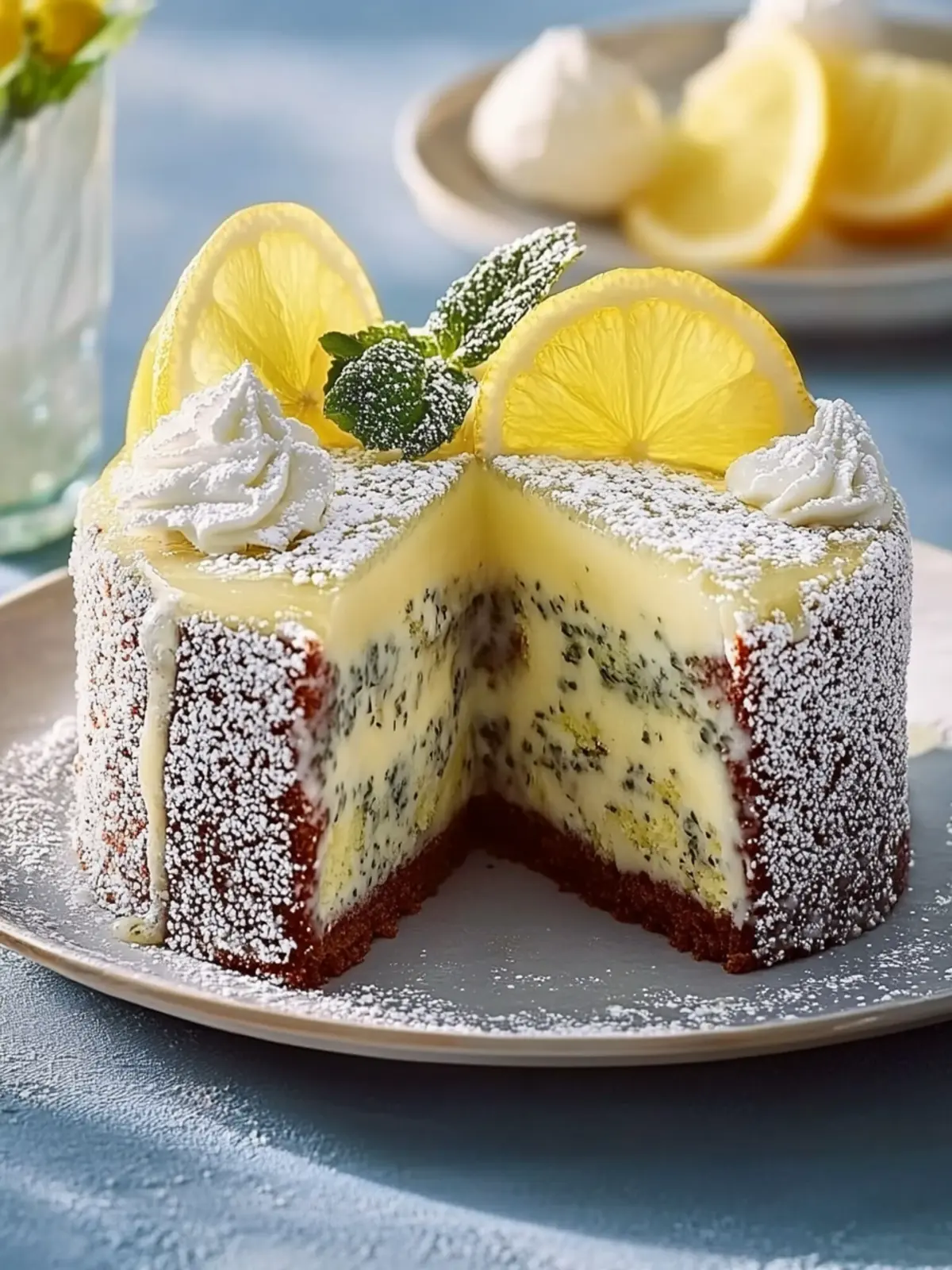 Himmlische Mohn-Eierlikörtorte mit Mascarpone