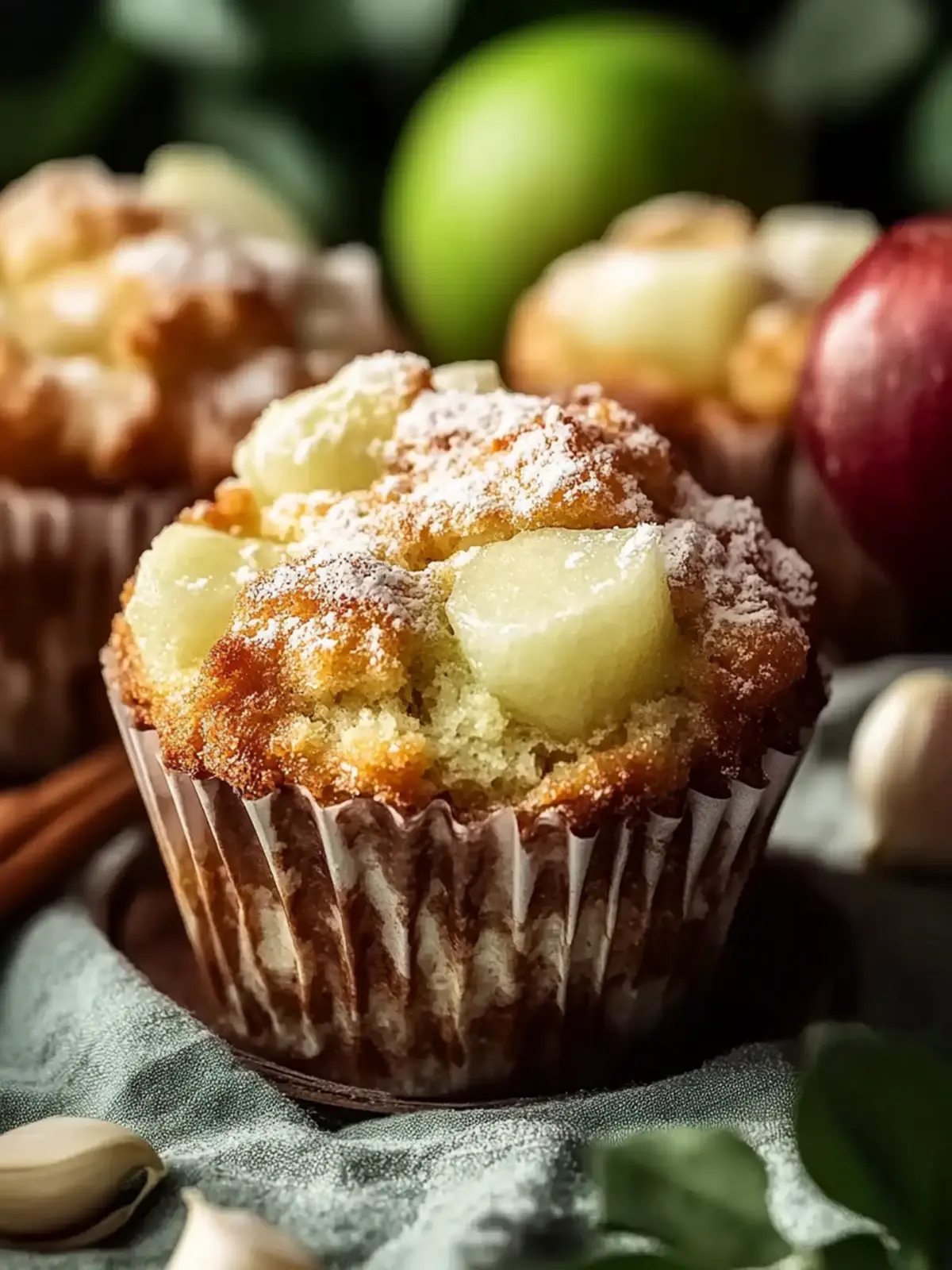 Äpfel Zimt Muffins Rezept