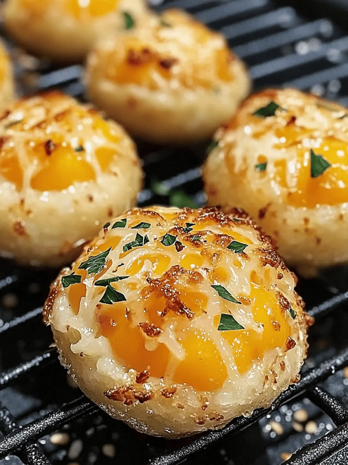 Überbackene Käse-Kartoffeln