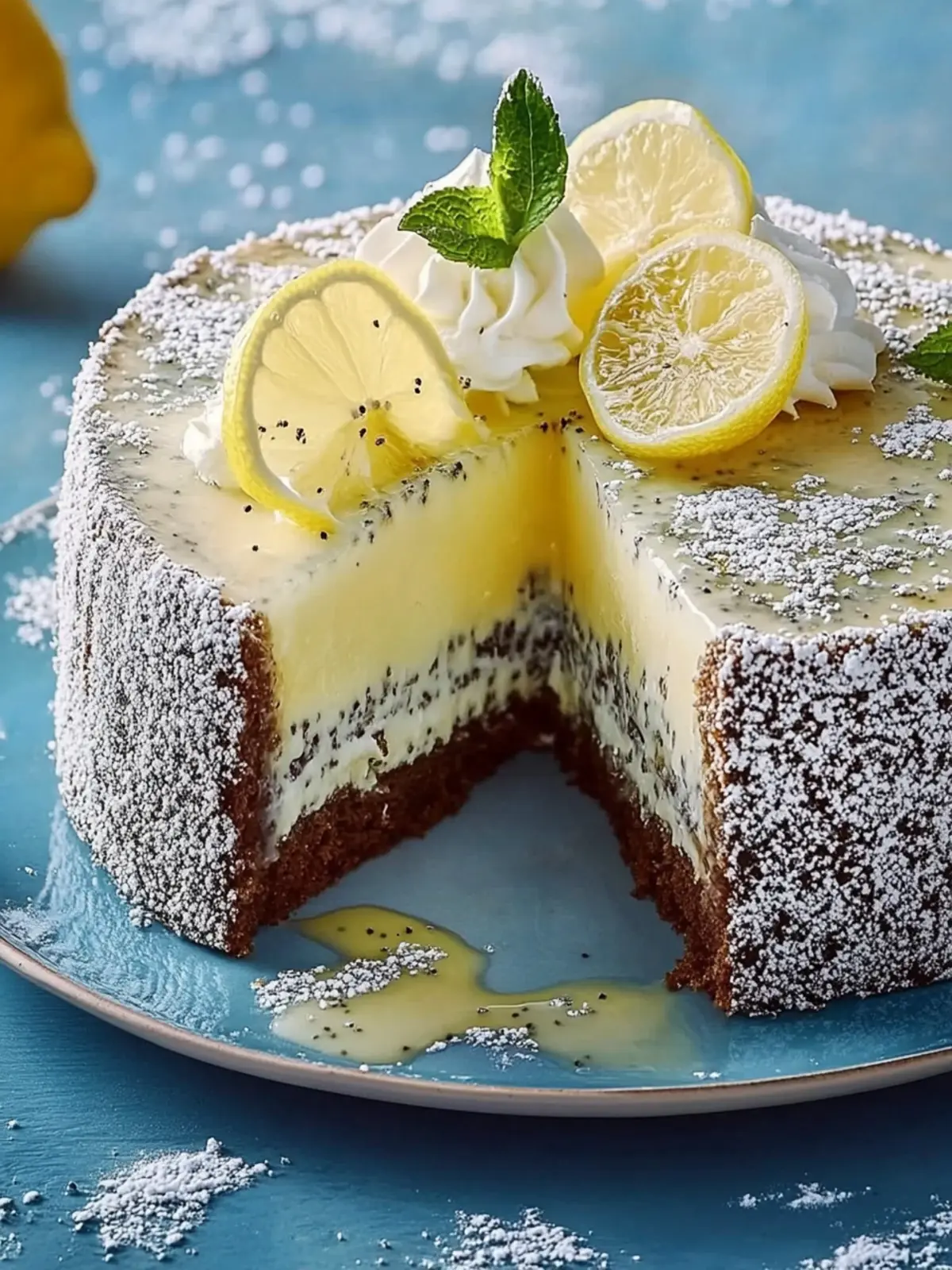 Himmlischer Mohnkuchen mit Eierlikör und Mascarpone