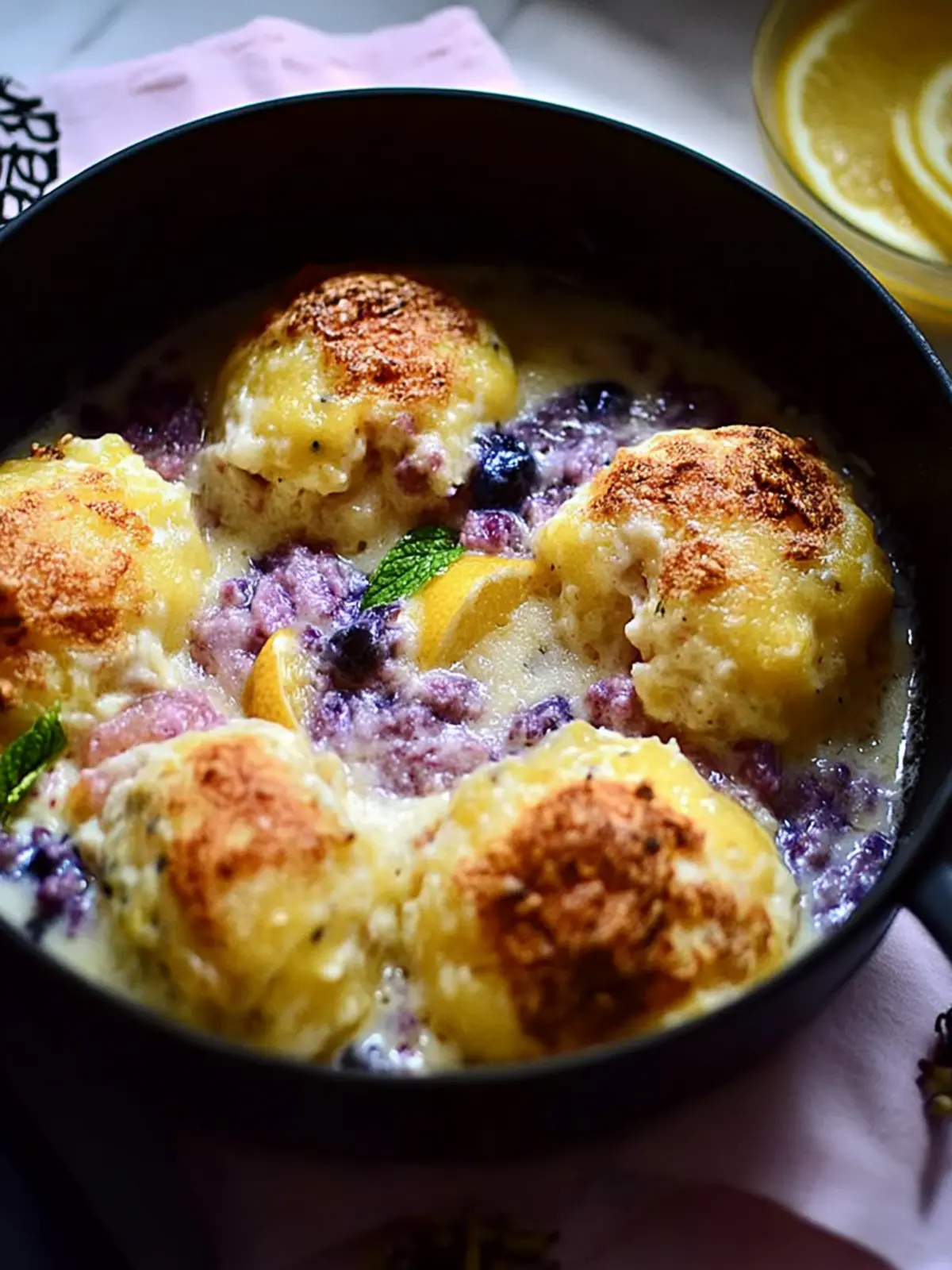 Festlicher Knödelauflauf