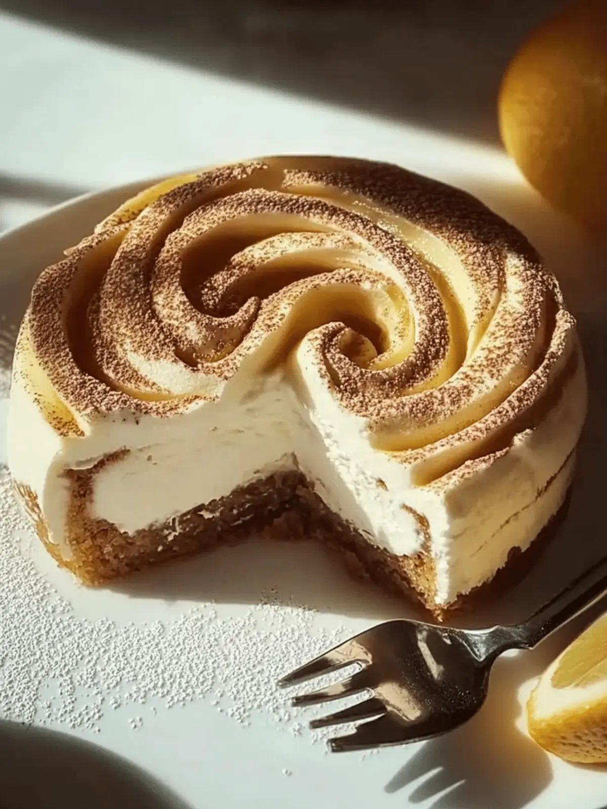 Zimtschnecken-Käsekuchen