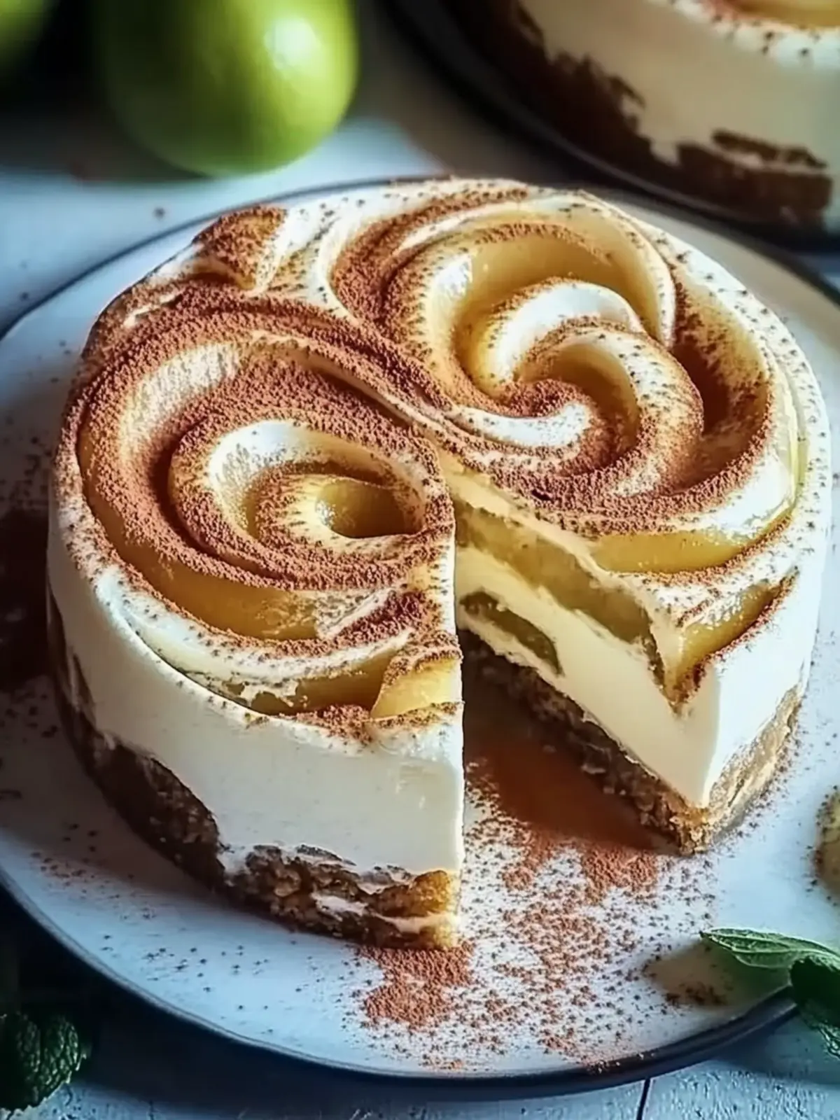 Zimtschnecken-Käsekuchen