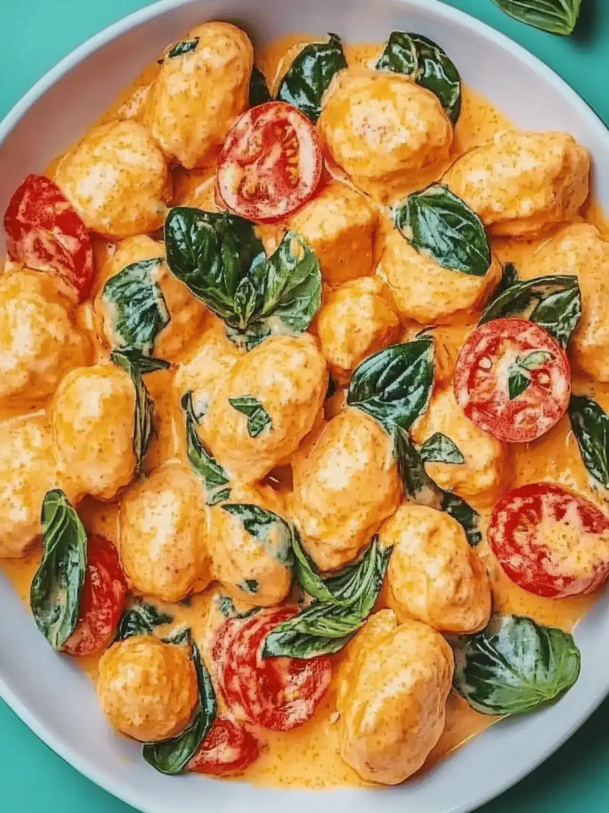 Schnelle Gnocchi-Pfanne mit Tomate und Spinat