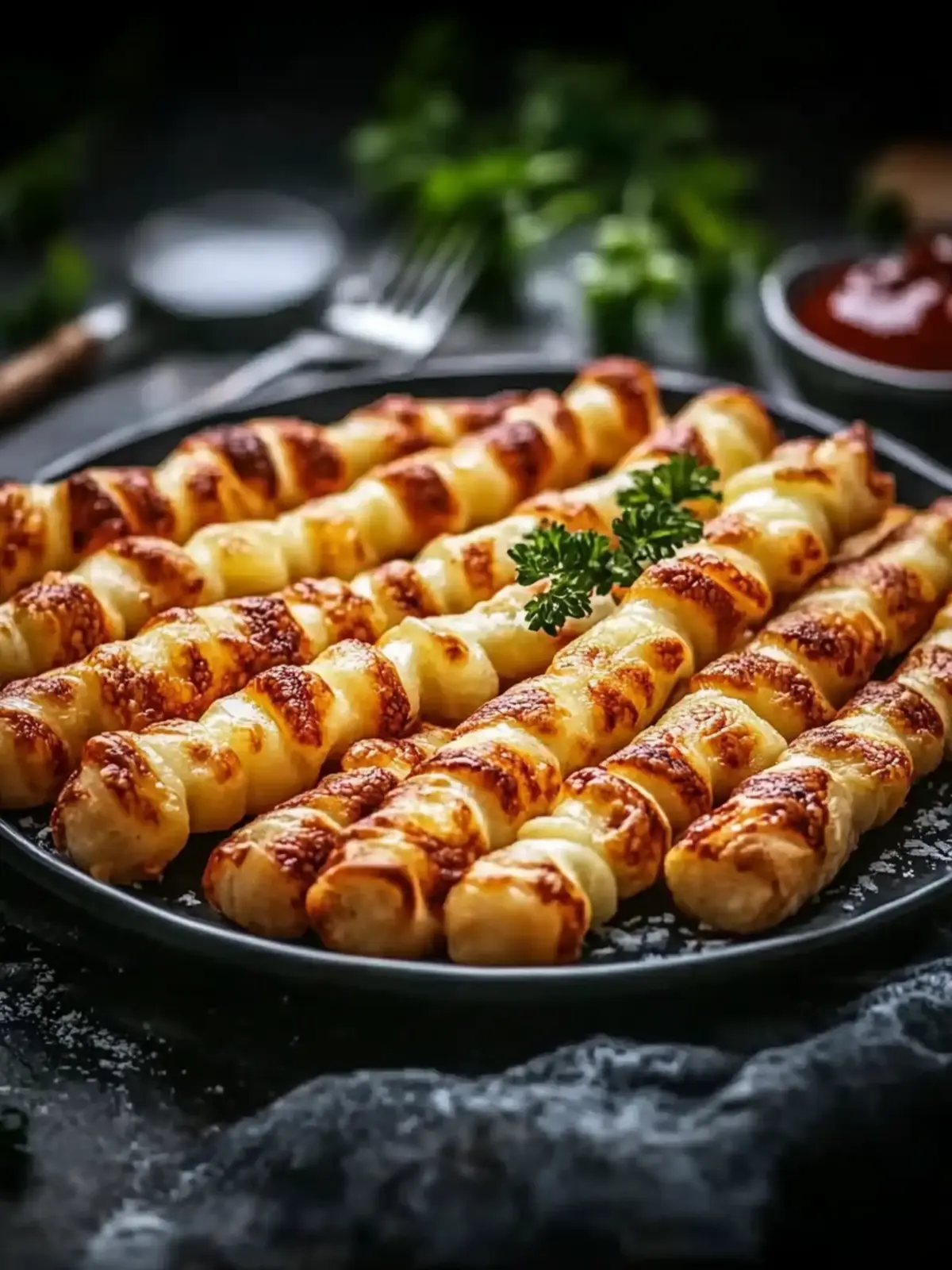 schnelle Pizzastangen