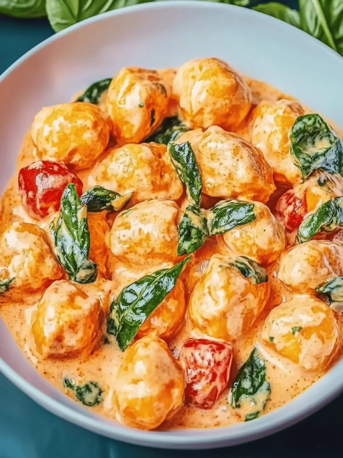 Schnelle Gnocchi-Pfanne mit Tomate und Spinat