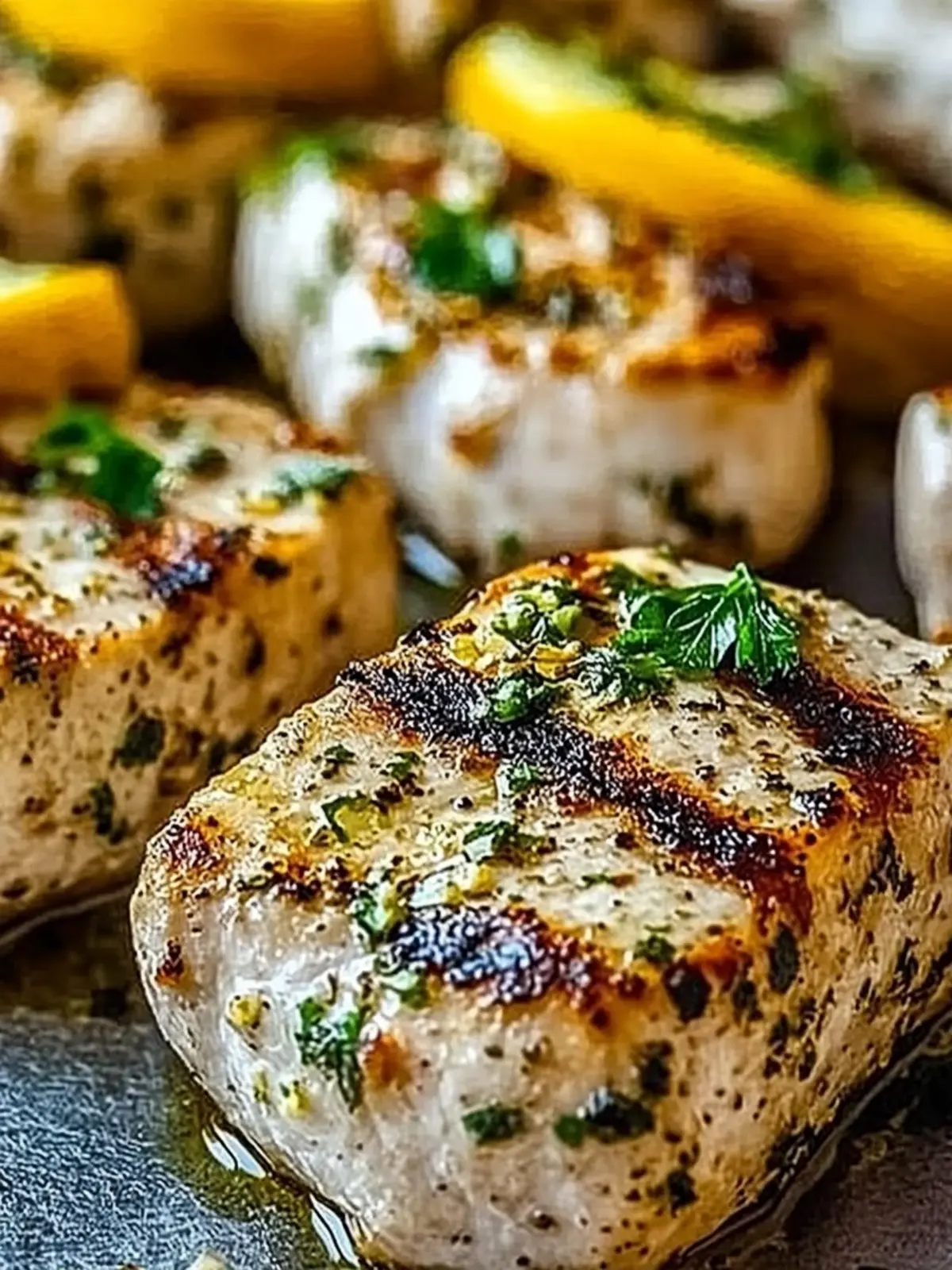 Knoblauch Parmesan Hähnchen vom Grill
