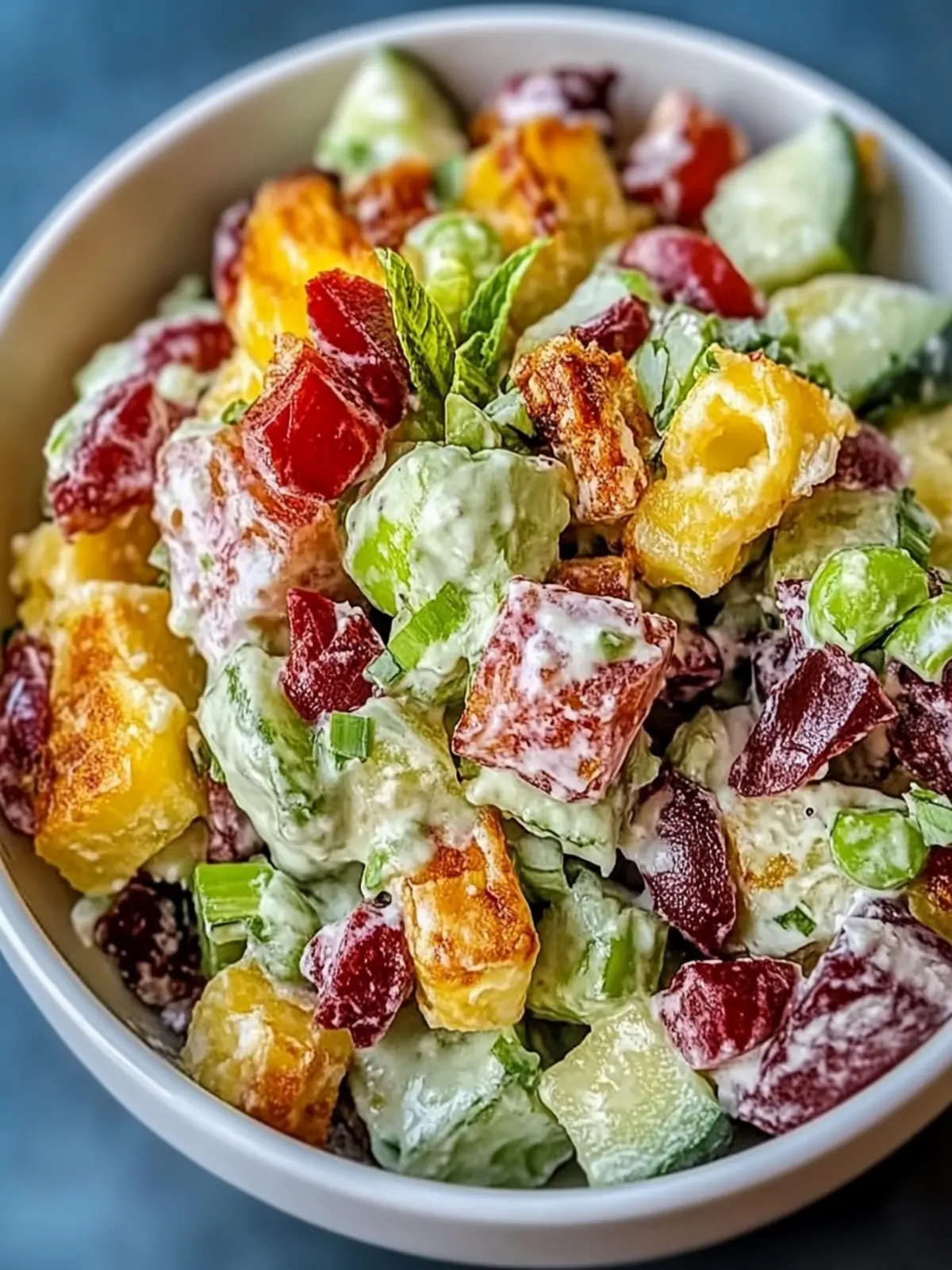 Knuspriger Kartoffelsalat