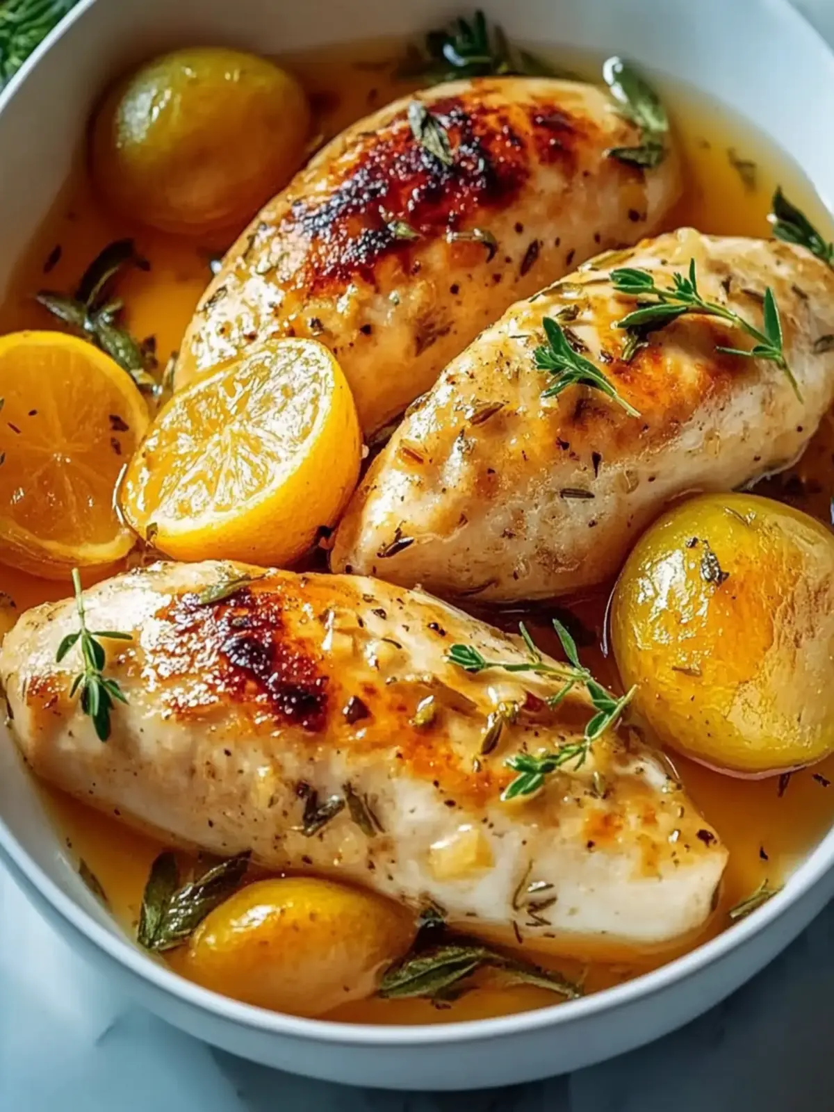 Hähnchenbrust mit Gemüse