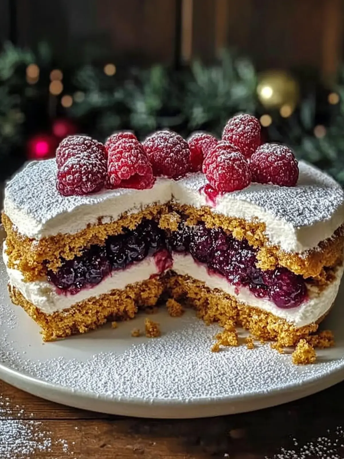 Weihnachtskirschenkuchen
