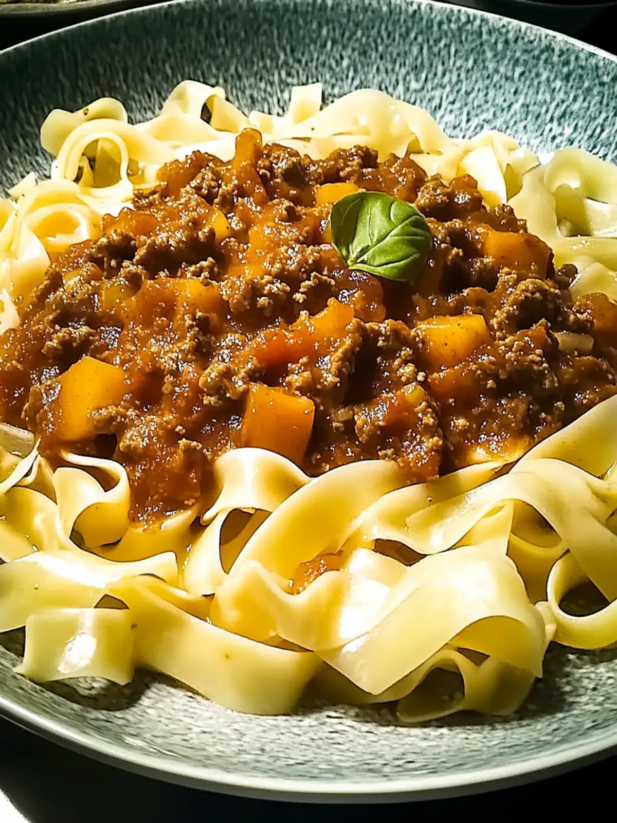 Bolognese Ragu mit Tagliatelle
